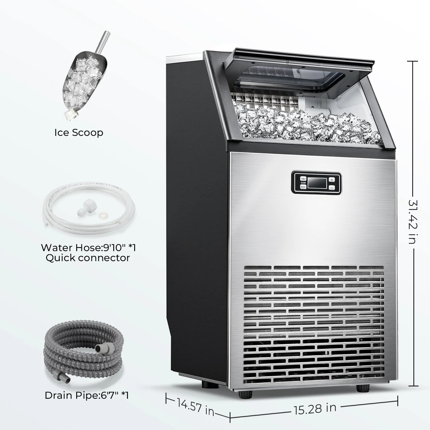 Antarctic Star Z5845AS Commercial-Ice-Makers - View #8