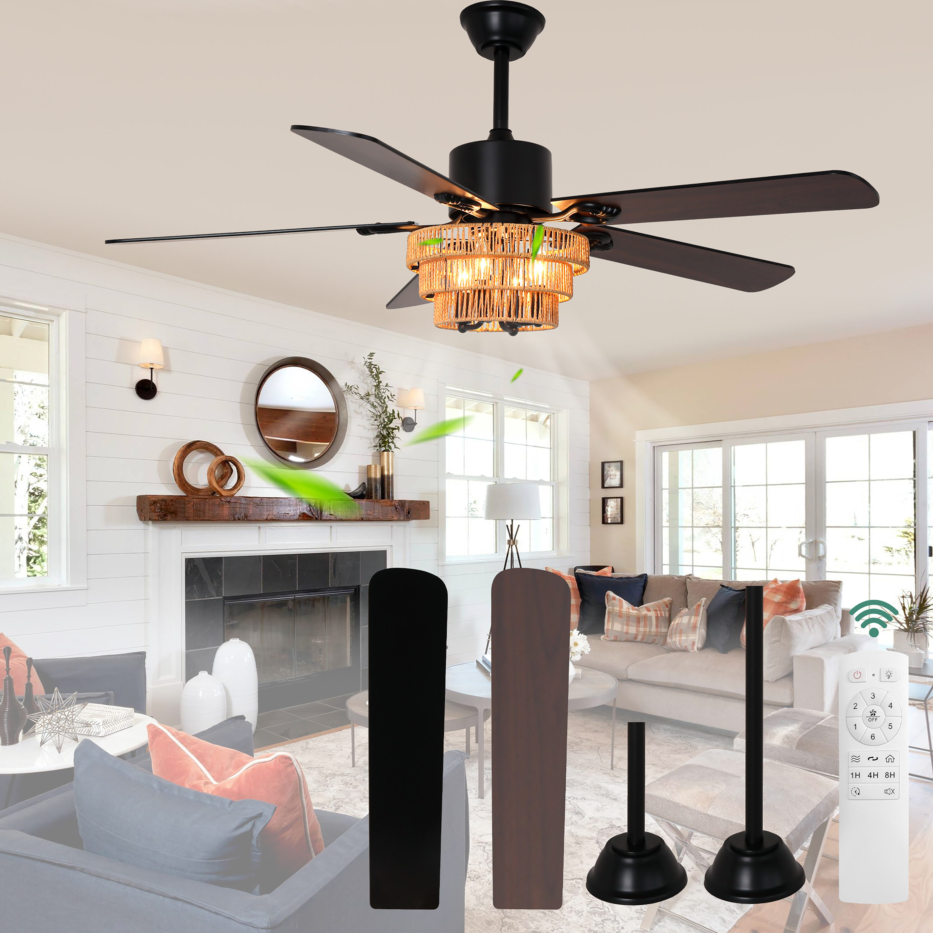 Cusp Barn CS52P21 Ceiling-Fans - View #9