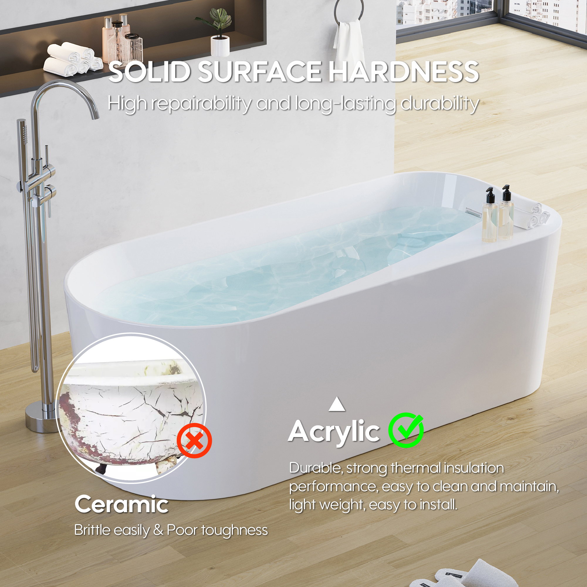WELLFOR JO-P209969 bathtubs - View #7