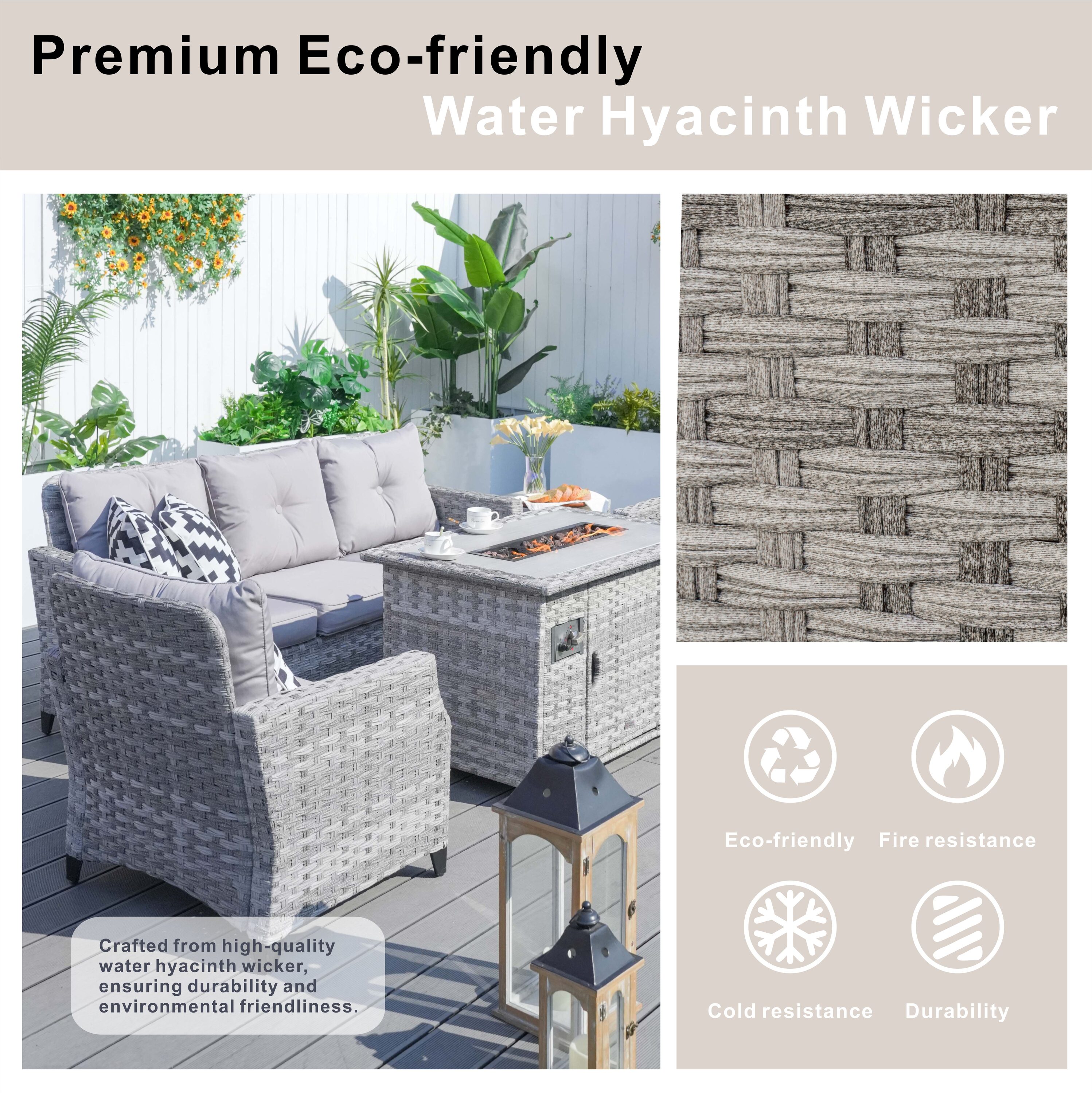 Direct Wicker DWG-1802S&2334SC Patio-Conversation-Sets - View #8
