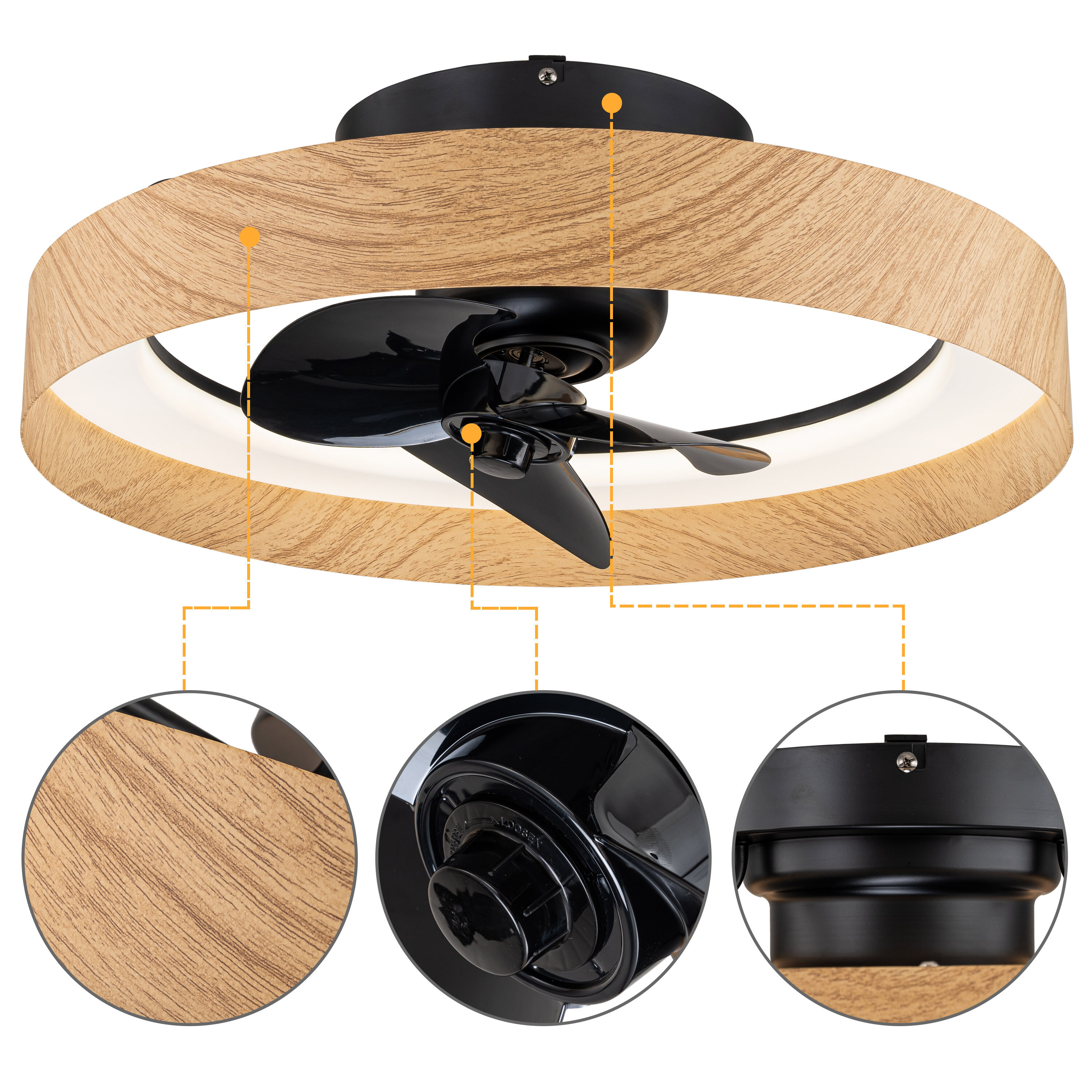 C Cattleya LCA2369-CF Ceiling-Fans - View #4