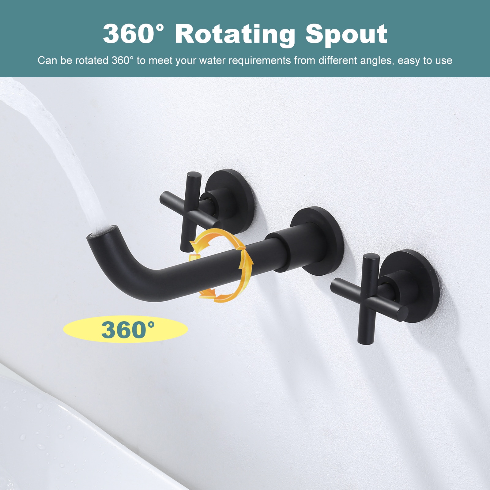 WOWOW 131400B-LW Lavatory-Faucets - View #4
