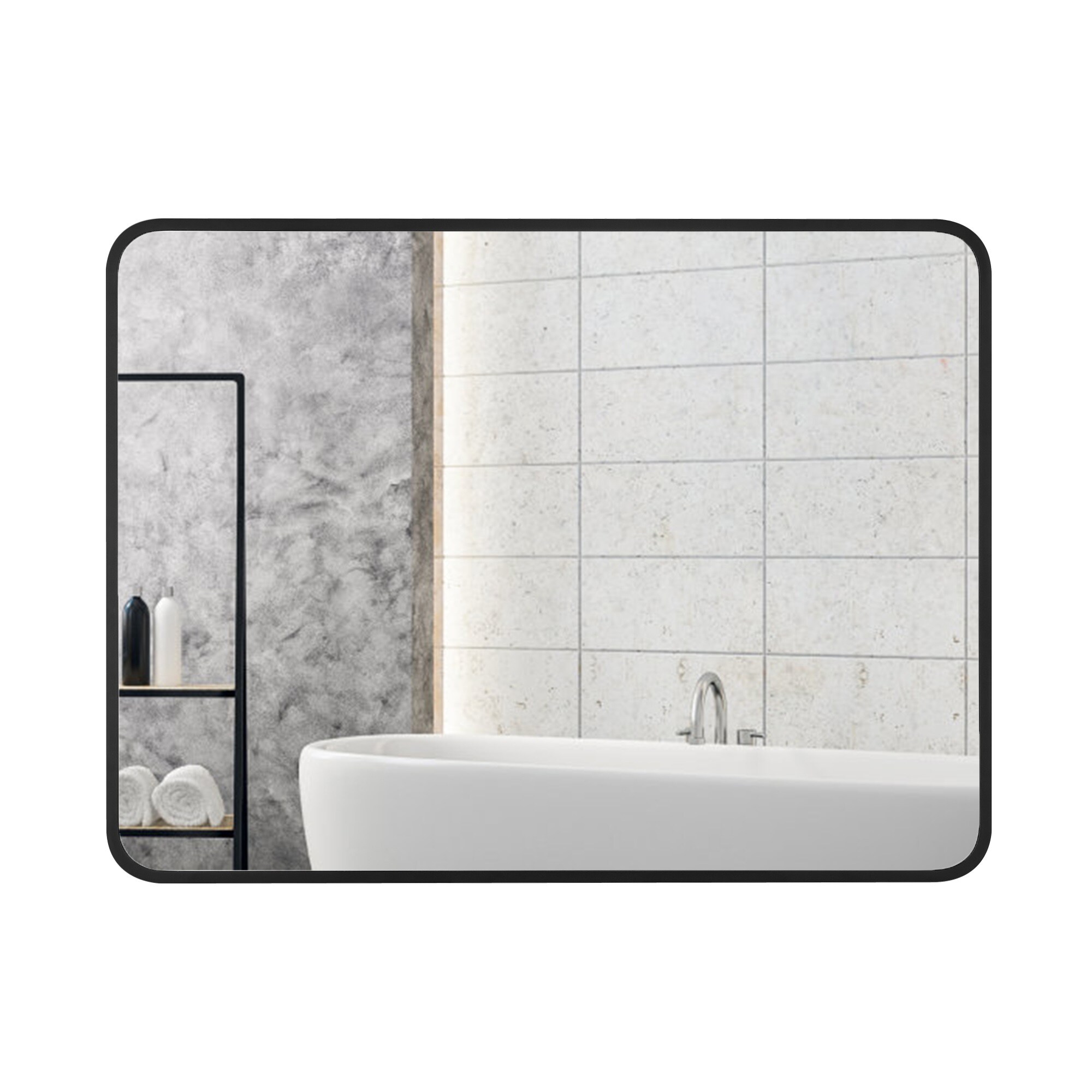 GETLEDEL MR-2702-BK Framed-Bath-Mirrors - View #10