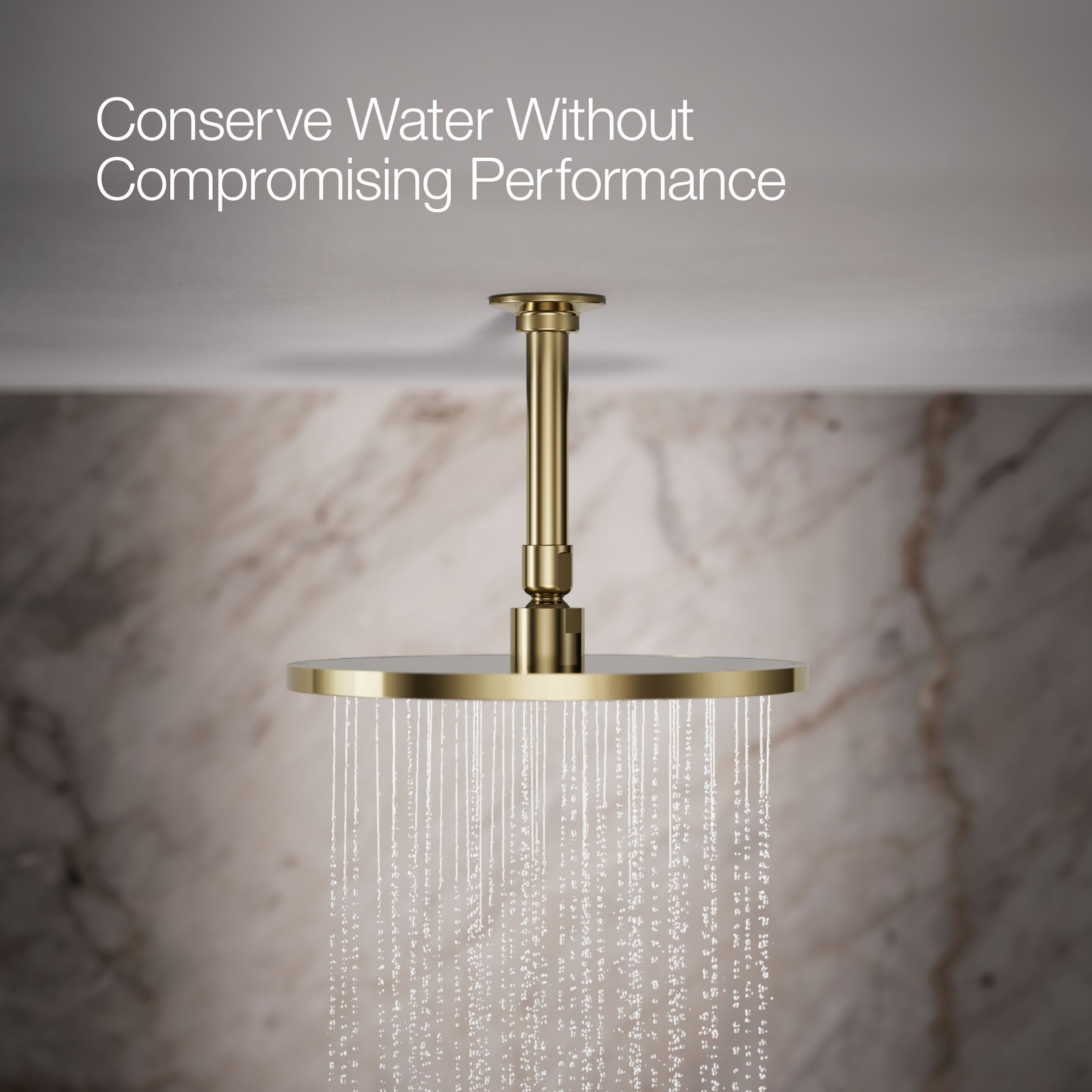 KOHLER K-13689-G-BL Fixed-Showerhead - View #4