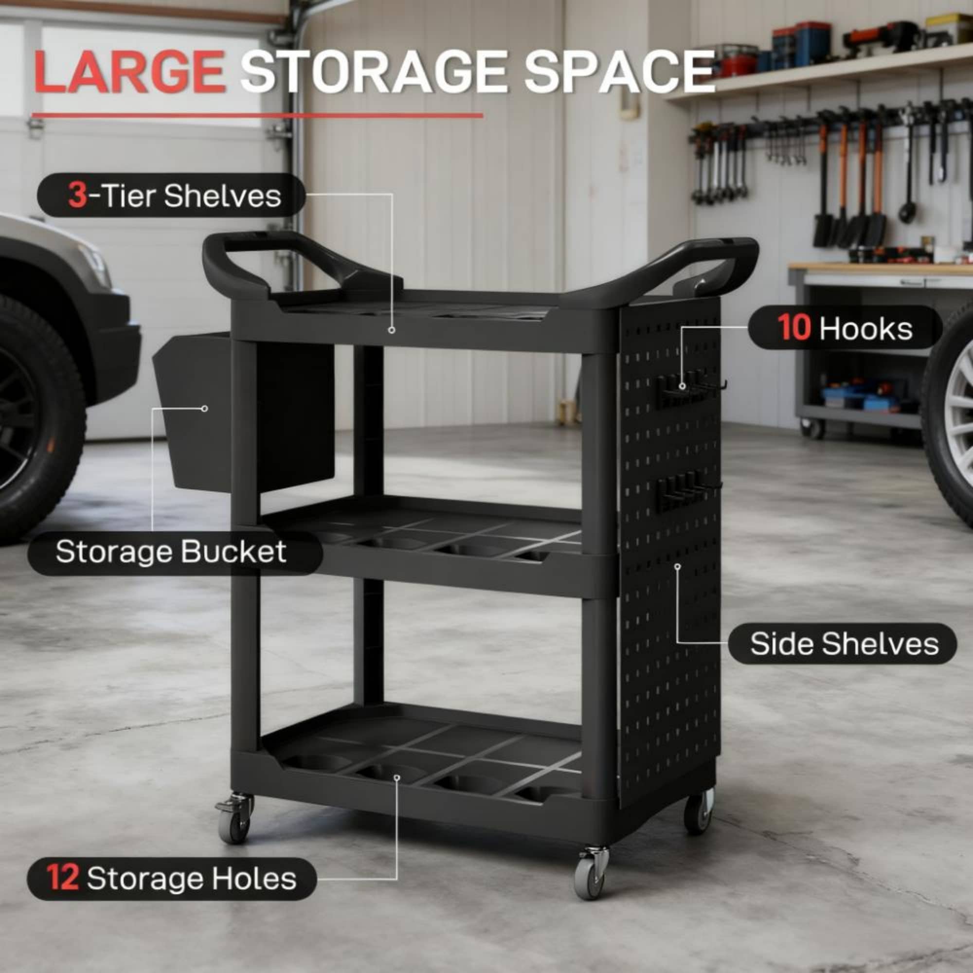 Wooakway FXLS0607-605D22 Utility-Carts - View #2