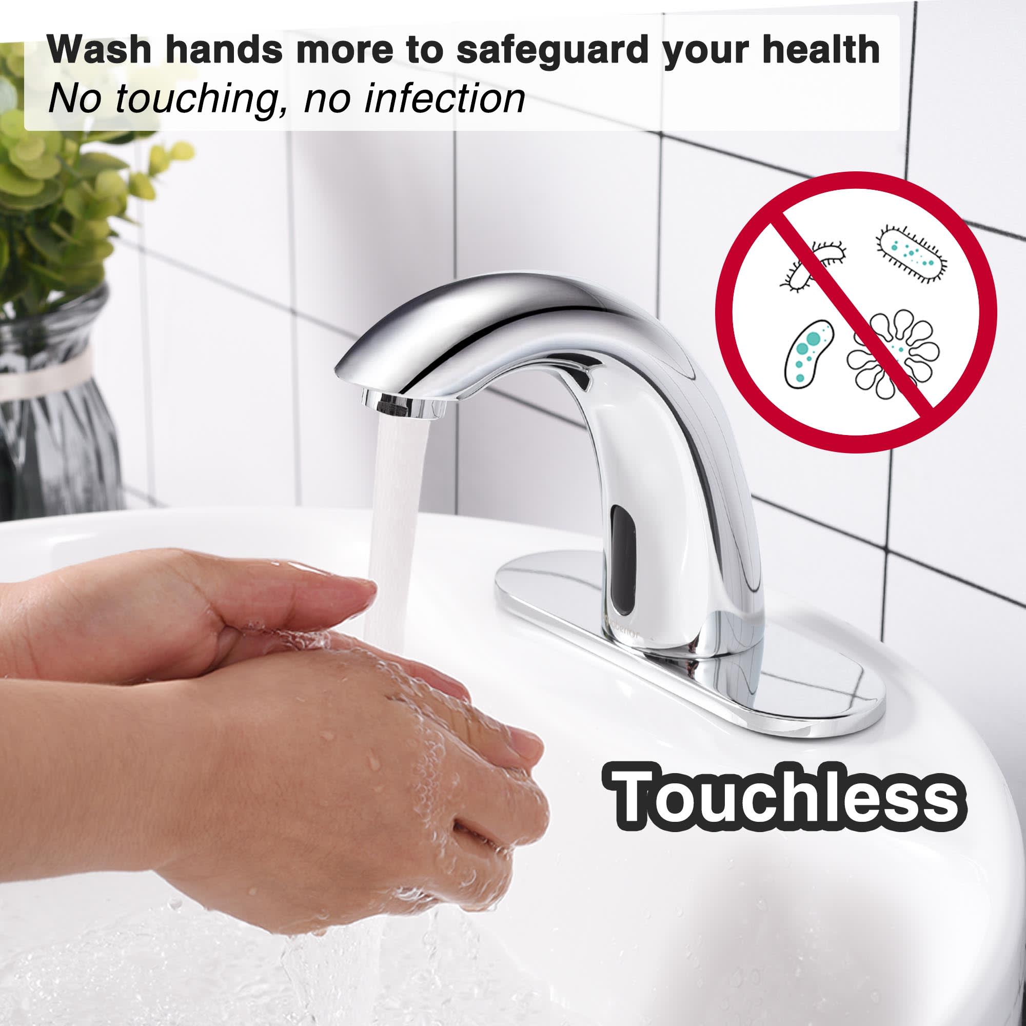 Yescom 80PSKSET025-F-CHR-LO Lavatory-Faucets - View #3
