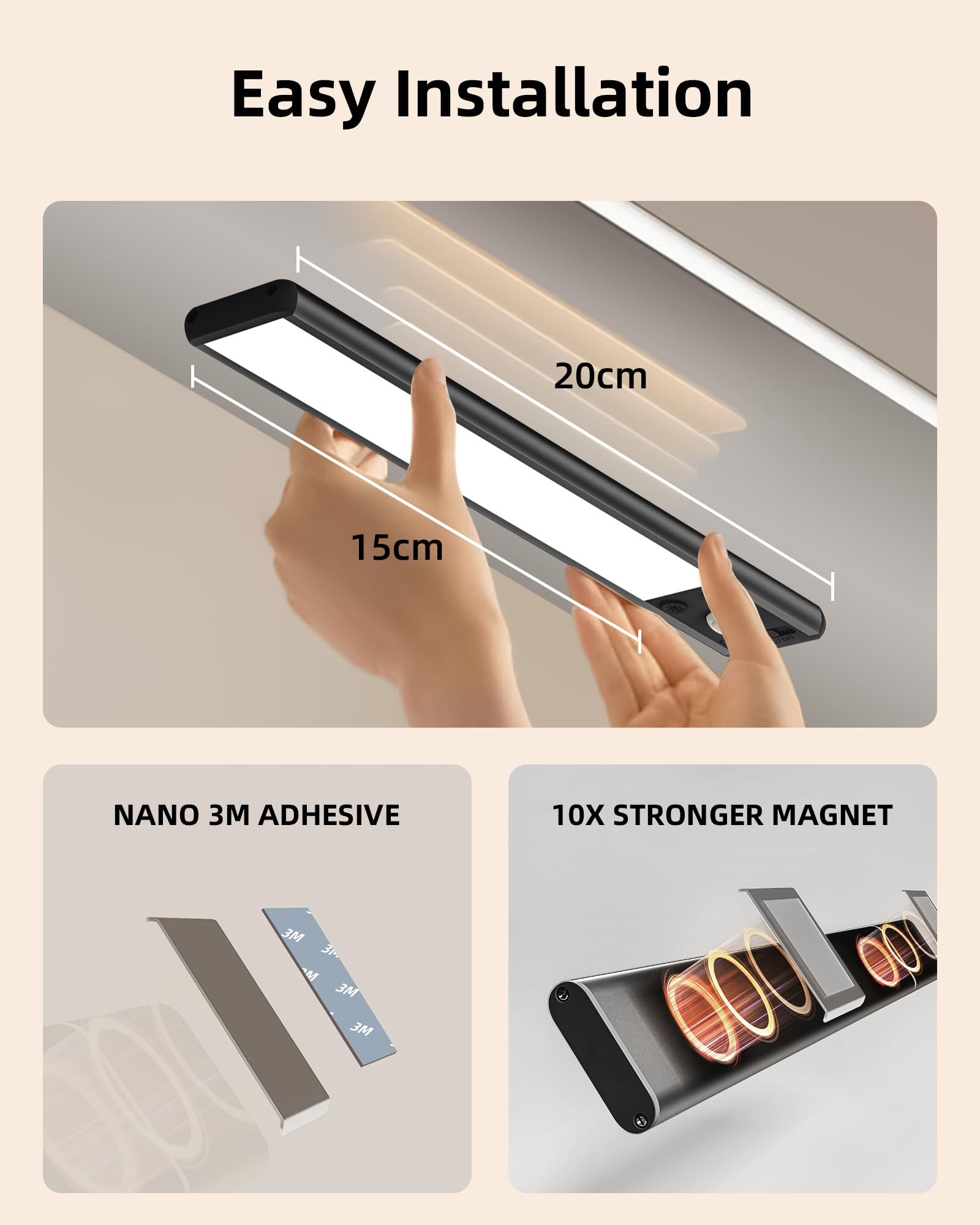 EZVALO EZL2401A-20-BK-2 Led-Cabinet-Lighting - View #7