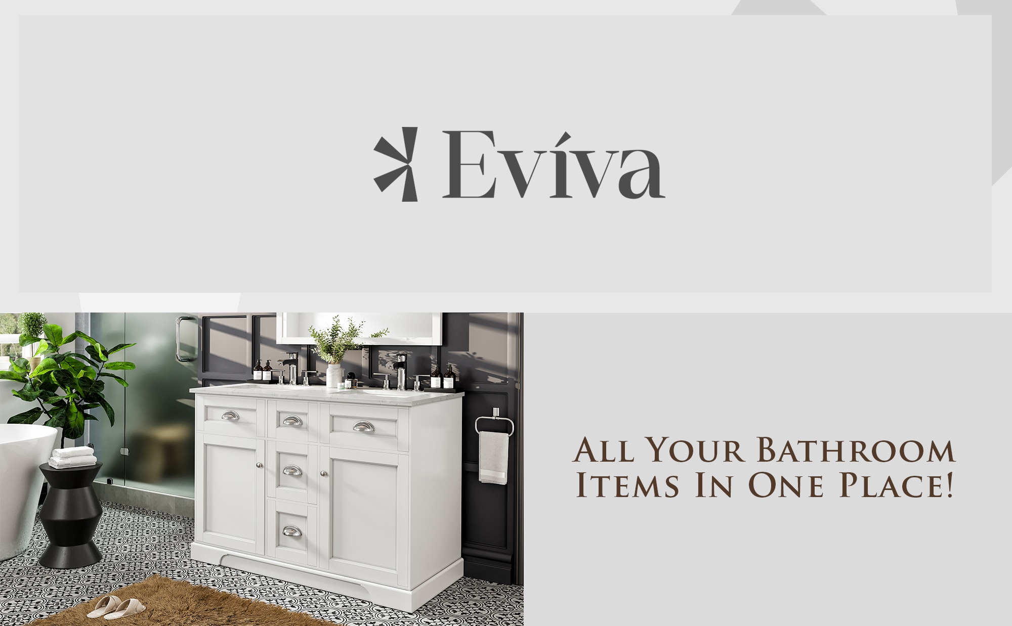 Eviva EVVN666-48WH-DS Bath-Vanity-Combo - View #9
