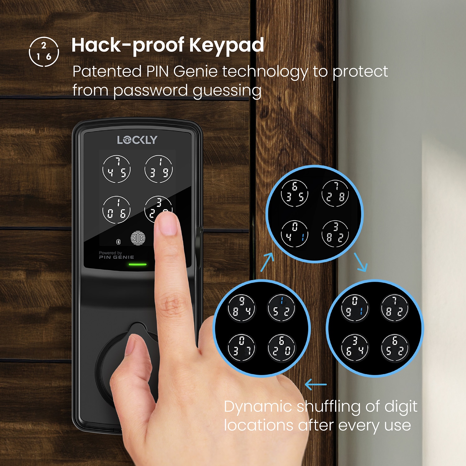 Lockly PGD 728F MB Electronic-Door-Locks - View #3