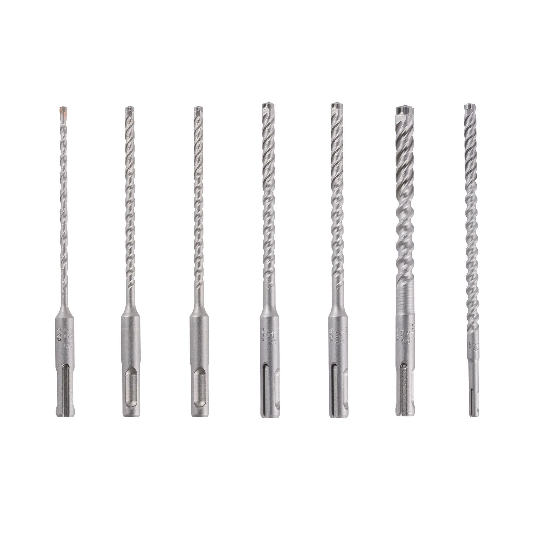 Bosch HC8CK007 Bulldog Xtreme8 8-Cutter 5 -Piece Assorted Carbide Masonry Drill Bit Set For SDS-plus drill