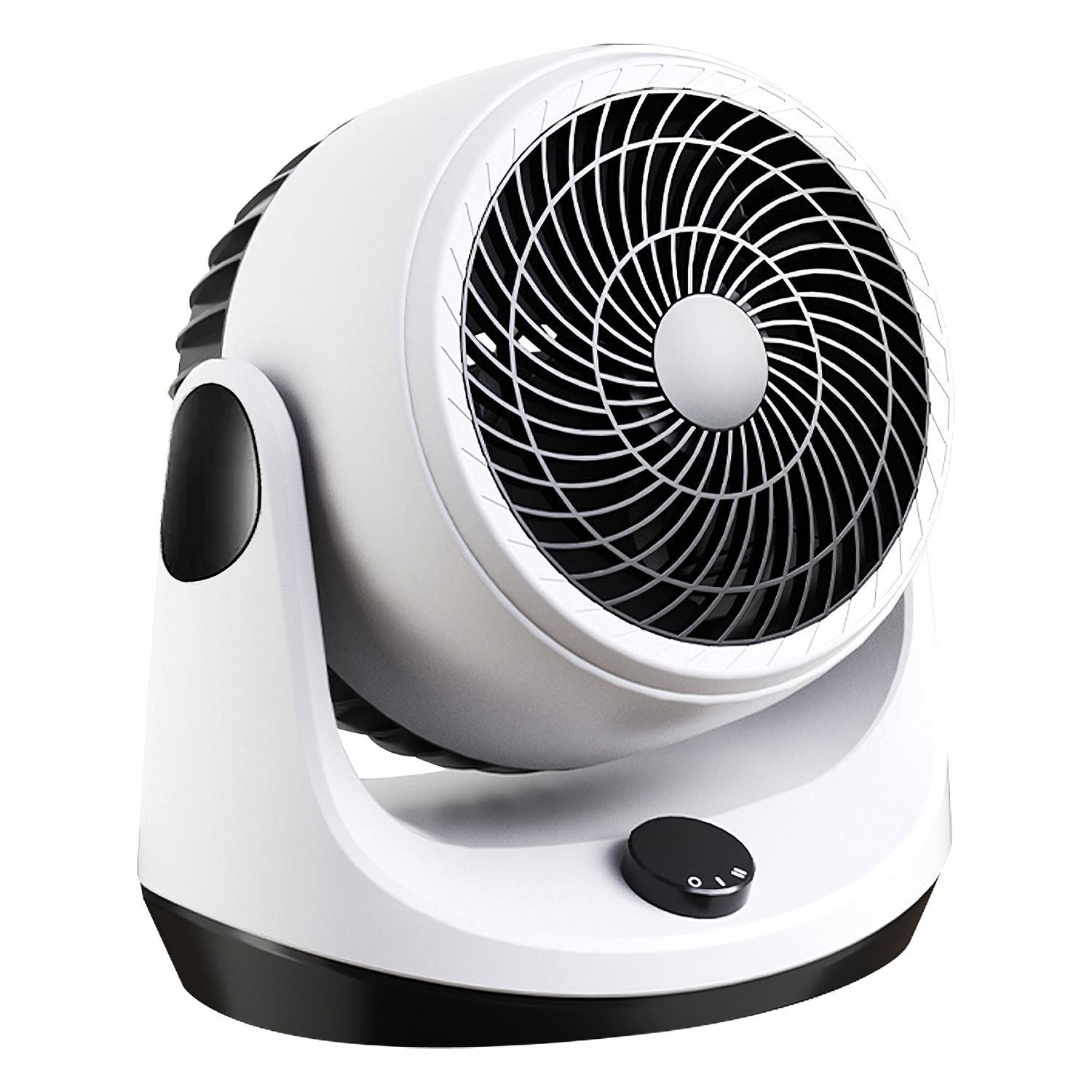 Siavonce XHH2BGEA 7-in 5 -Volt Indoor White Desk Fan Battery Included Charger Included