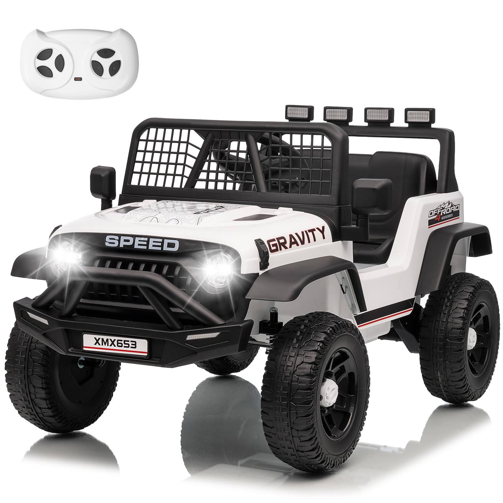 IdealHouse 12V Ride On Electric Car for Kids Remote Control Multiple ...
