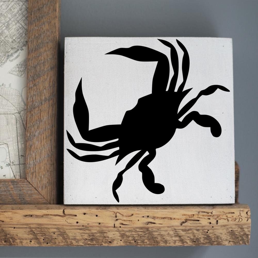 blue crab stencil