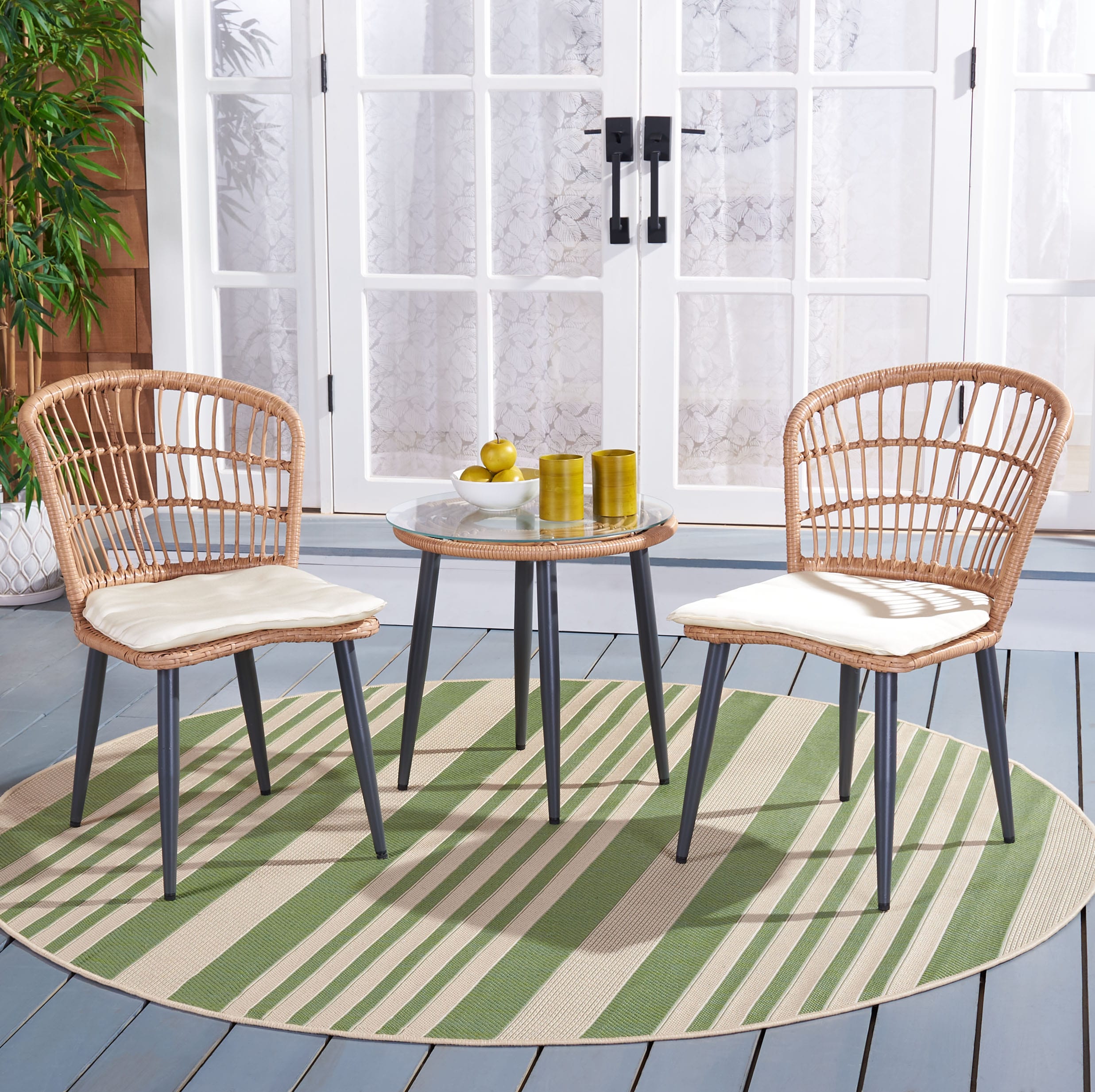 Safavieh PAT9013A Patio-Conversation-Sets - View #6