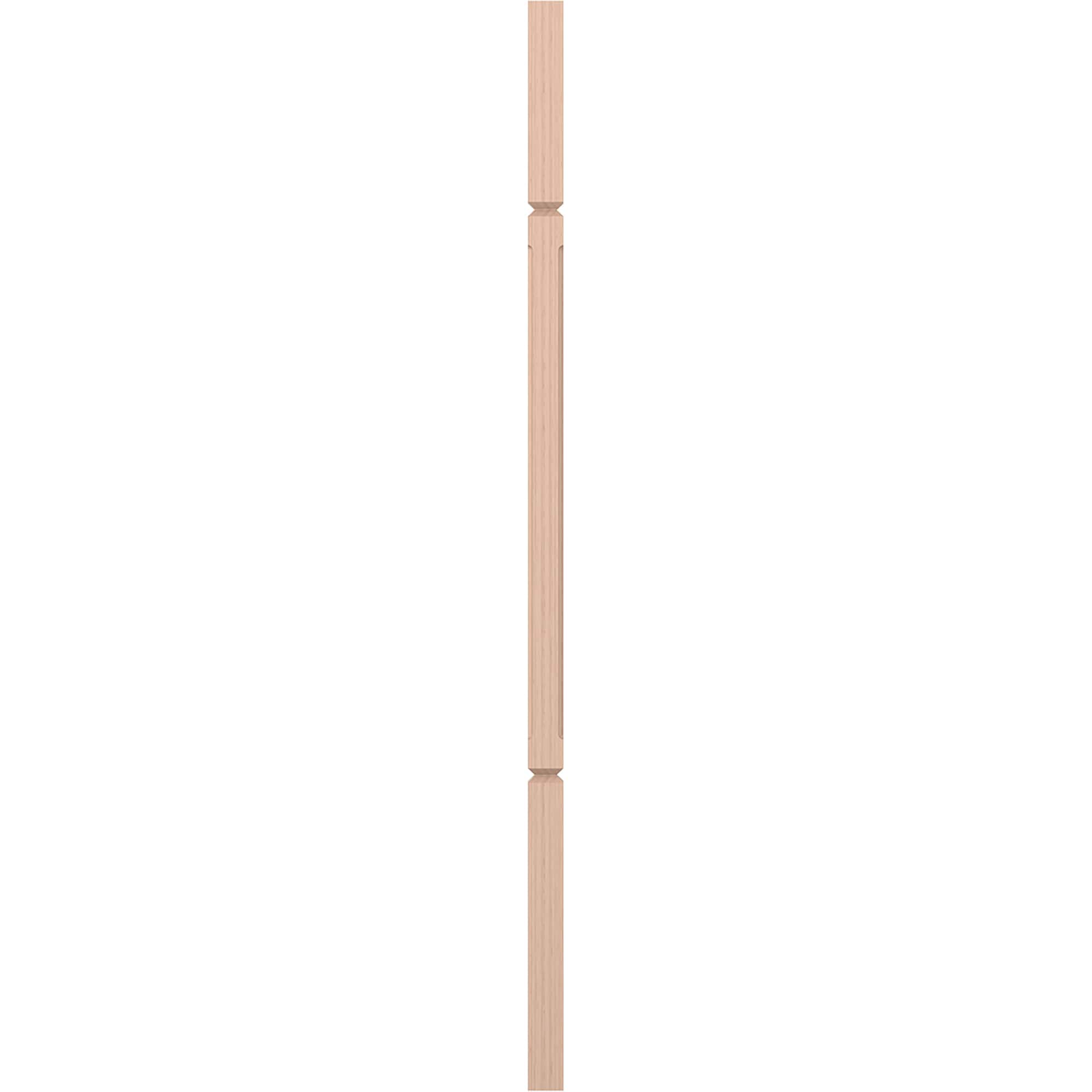 L.J. Smith Stair Systems LJC-5060V-M 38 38-in x 1.25 Unfinished Maple Square Top Stair Baluster