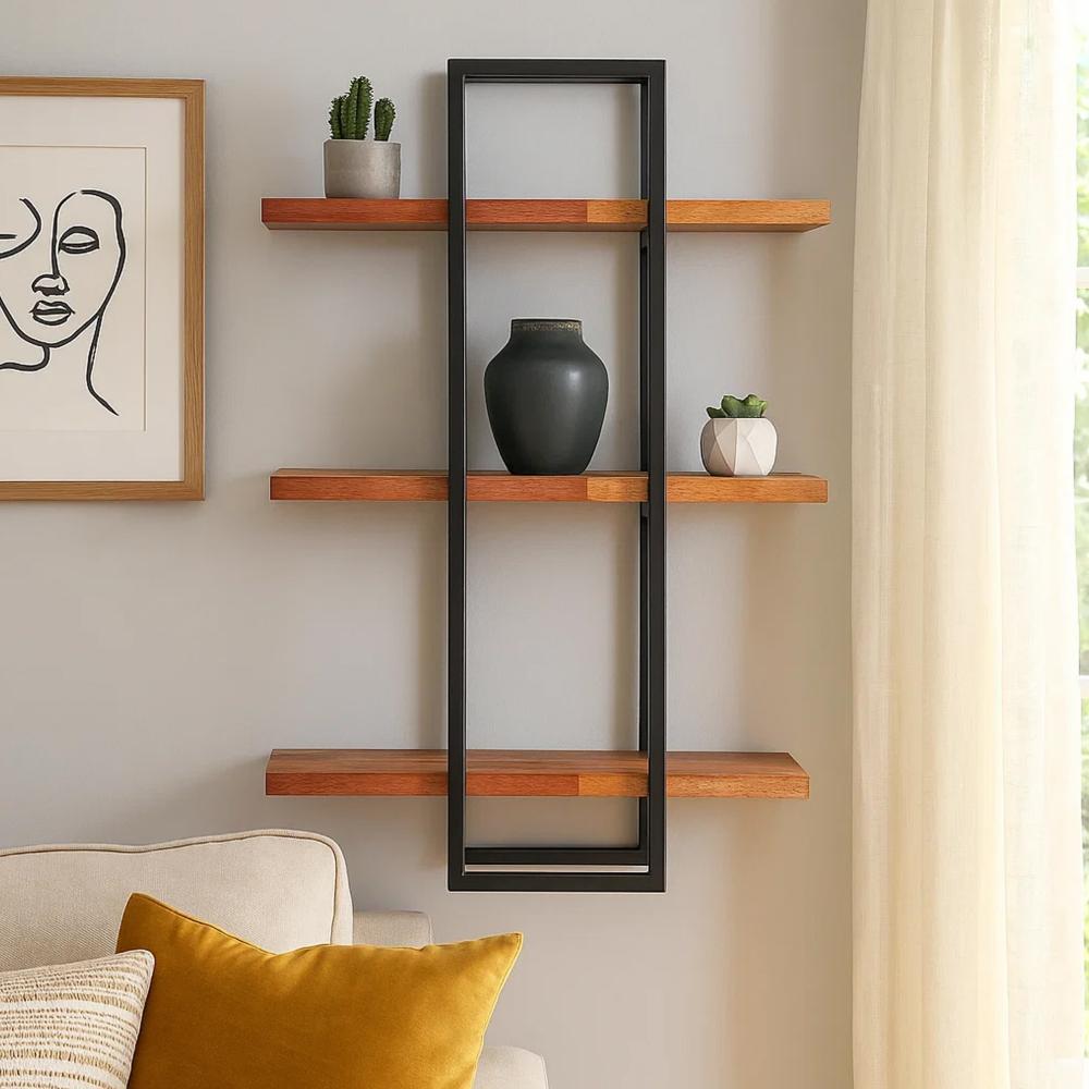 Benzara BM225452 Wall-Mounted-Shelving - View #6