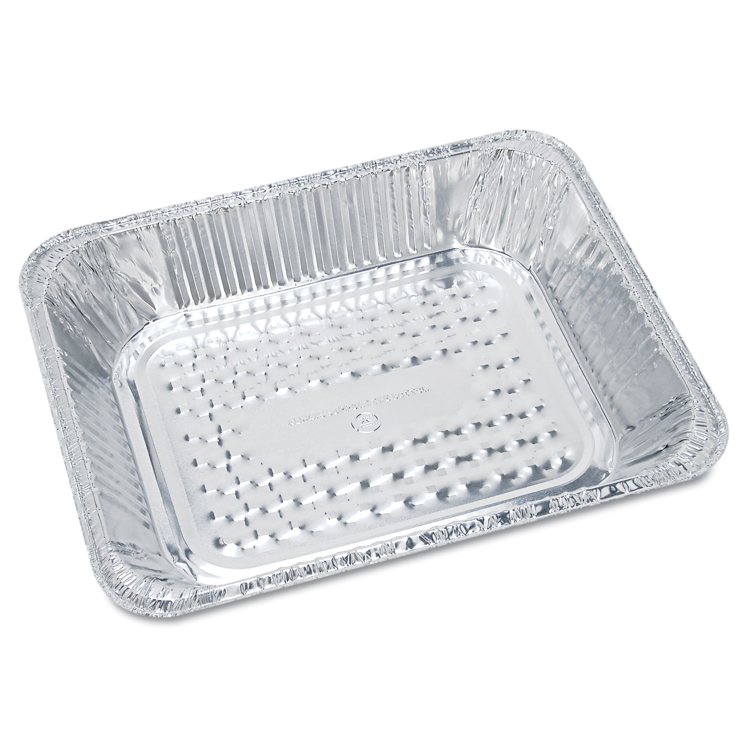 Handi-foil Aluminum Oblong Container 1 lb 4.56 x 5.56 x 1.63 Silver 1000/Carton