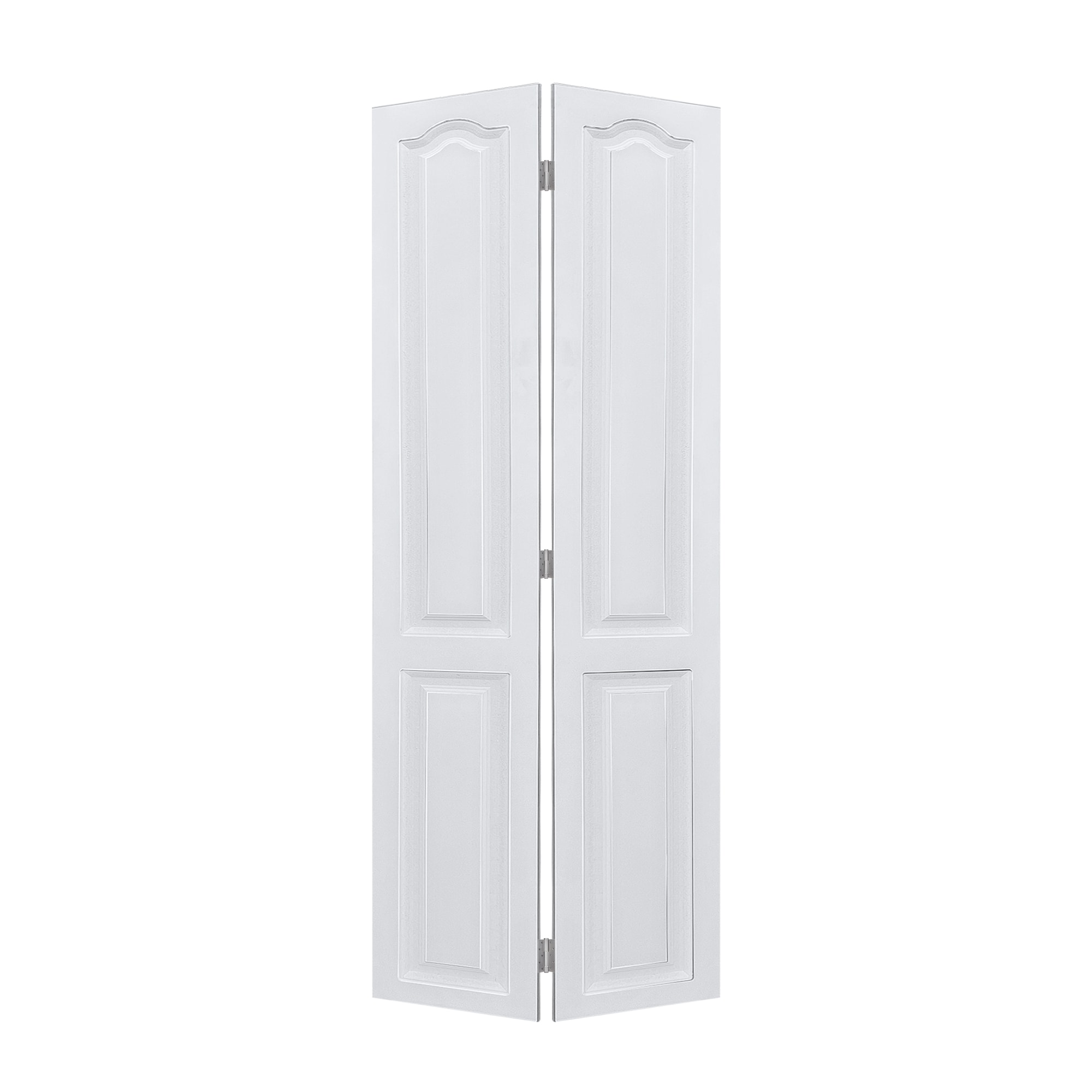 Wooakway - YGDual CNC crafted modern door 3/4-in thick 42 in. x 79 in. Solid Core White Finished ...