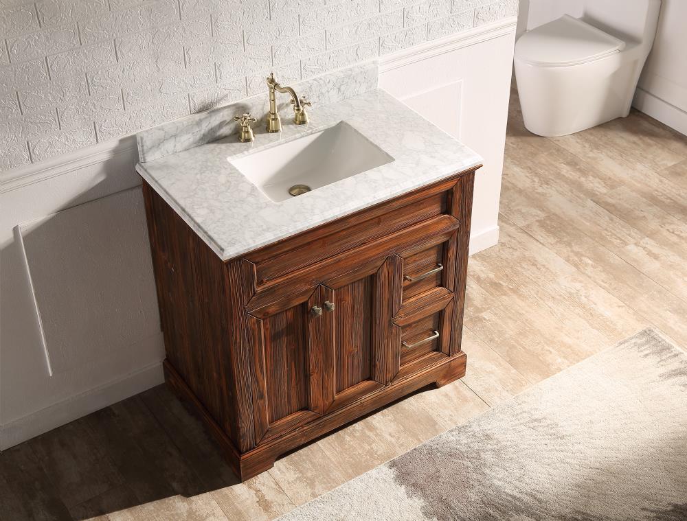 SUPREME WOOD 66036-CAB-TB-SQ Bath-Vanity-Combo - View #3