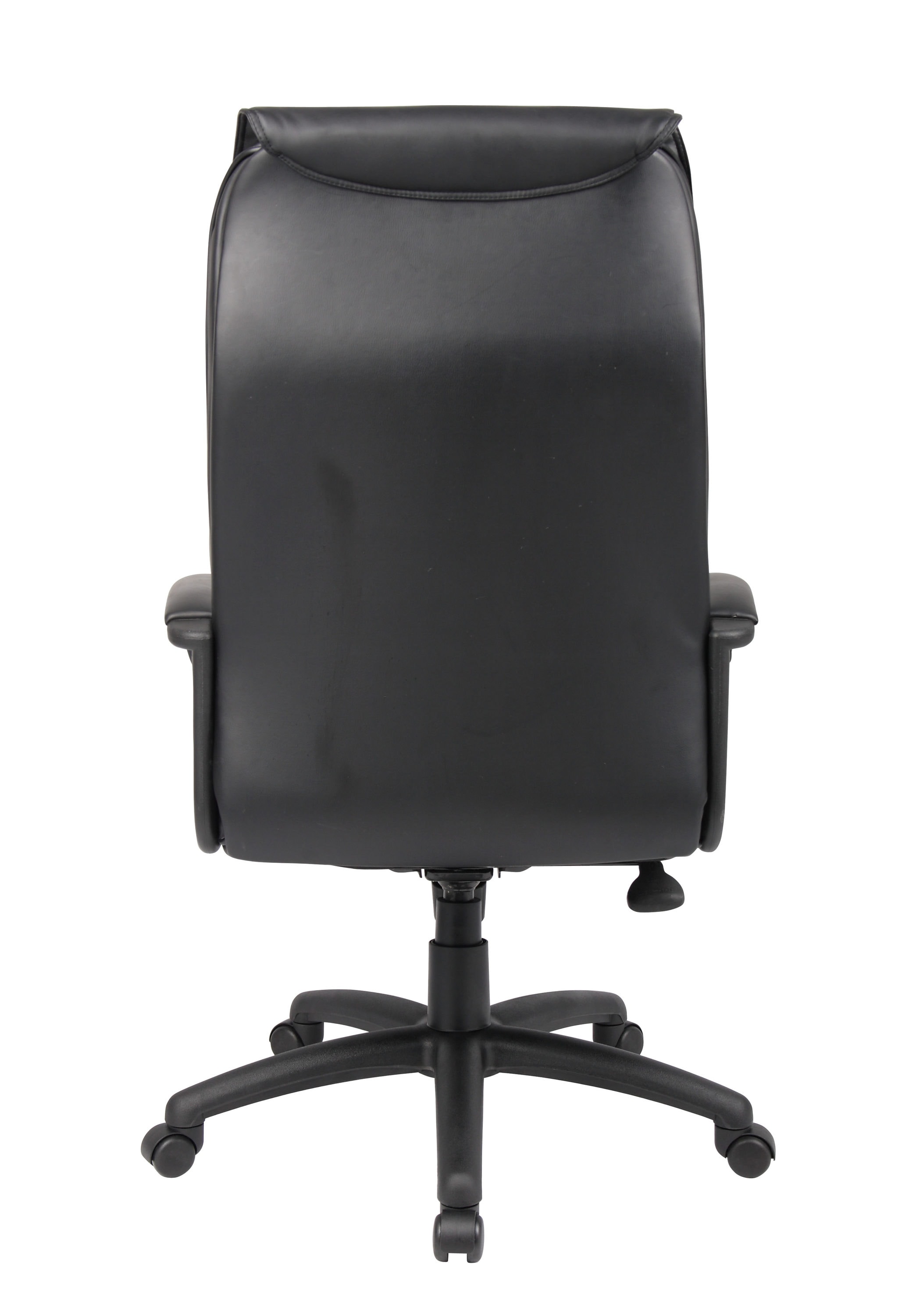 Black Leather High Back Ergonomic Executive Swivel Chair