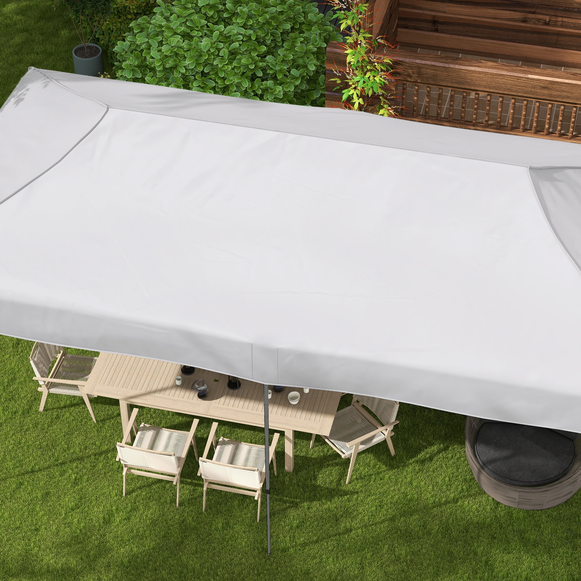 ToolCat BZ2-71-PW Wood-Resin-Gazebos - View #5