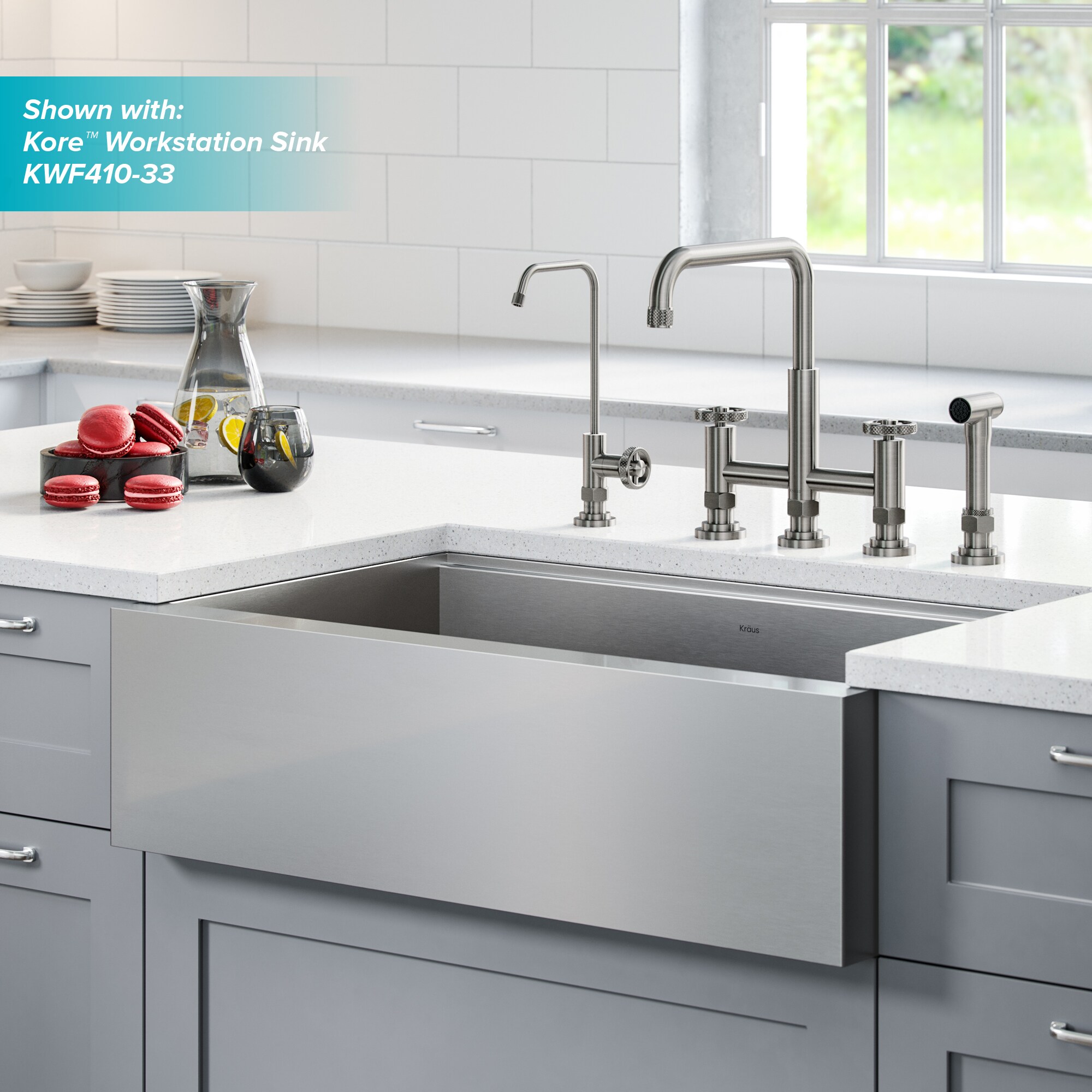 Kraus KPF-3125-FF-101SFS Kitchen-Faucets - View #11