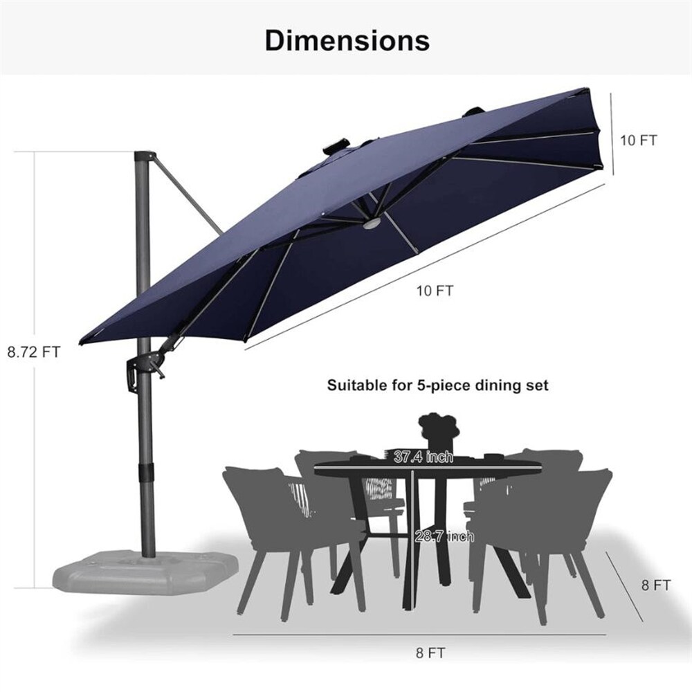 PURPLE LEAF LS04XHSXT10-NB-NEW Umbrellas-2 - View #8