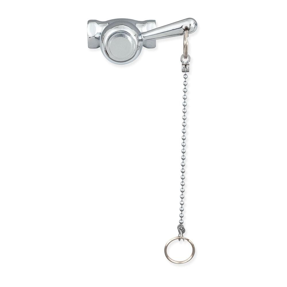Chrome Brass Self-Closing Pull Chain Shower Valve