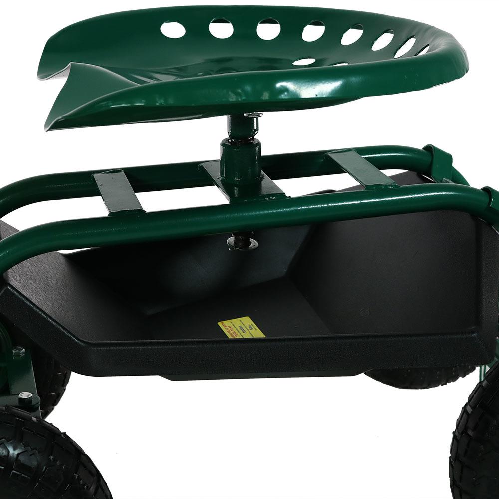 Sunnydaze Decor QH-CRS015-GN Yard-Carts - View #4