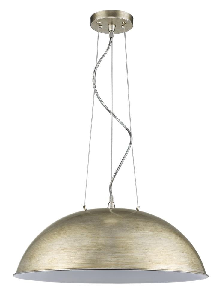 Acclaim Lighting IN31450WG Layla Washed Gold Modern/contemporary Bowl Medium Hanging Pendant light
