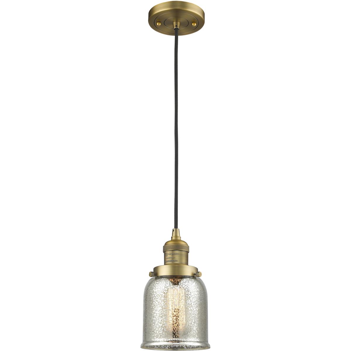 Innovations Lighting 1353931 201C-BB-G58-LED Franklin Restoration Bell Mini Pendant