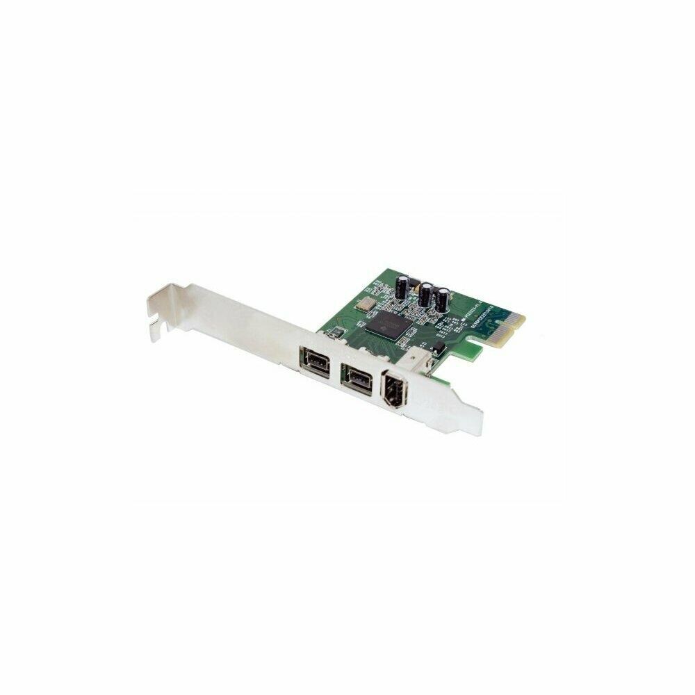 Syba ASI5684 SYBA SY-PEX30016 IO Combo 2x 1394b and 1x 1394a Firewire Ports PCI-Express Controller Card