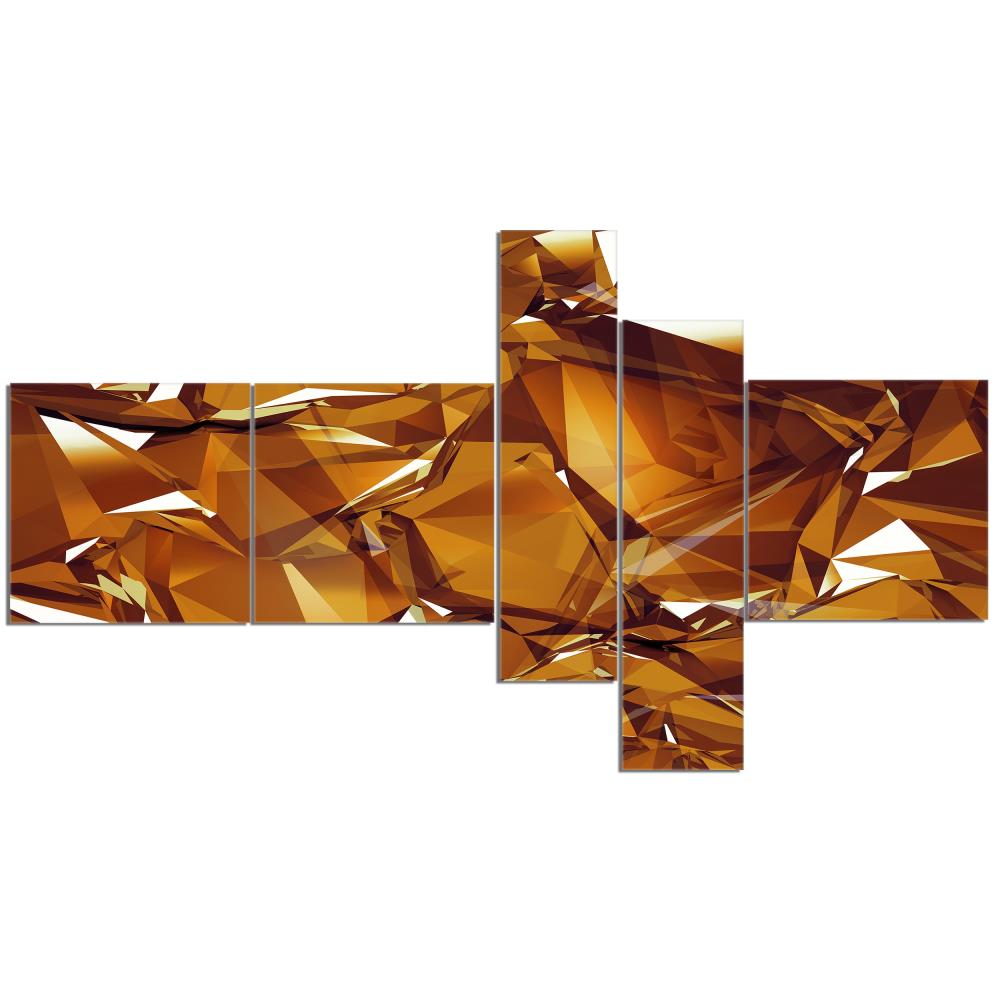 Designart PT15741-414 32-Inches H x 60-Inches W Modern Canvas Print
