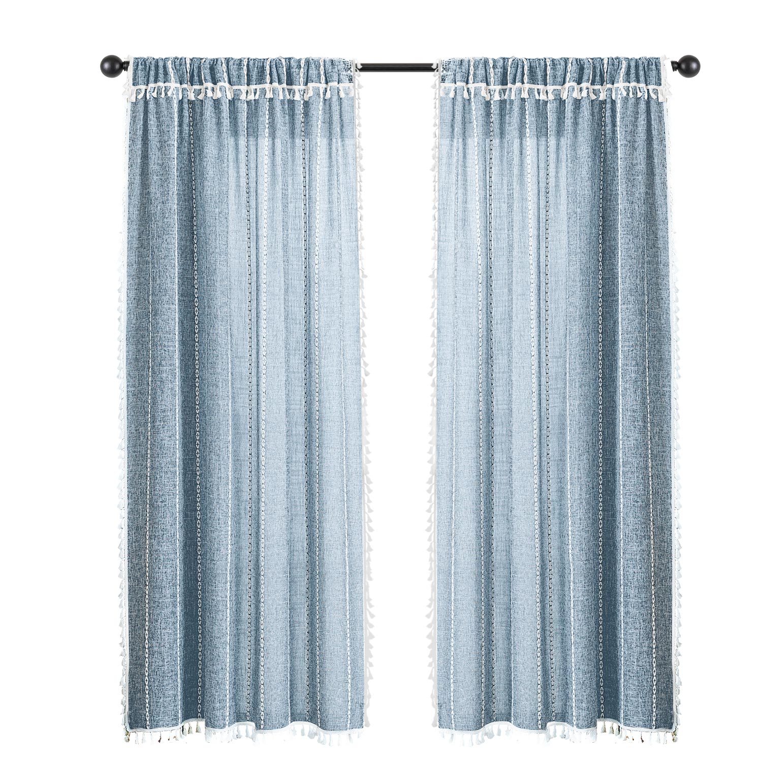 Awesome Home AW-BO-5284BL curtains - View #6