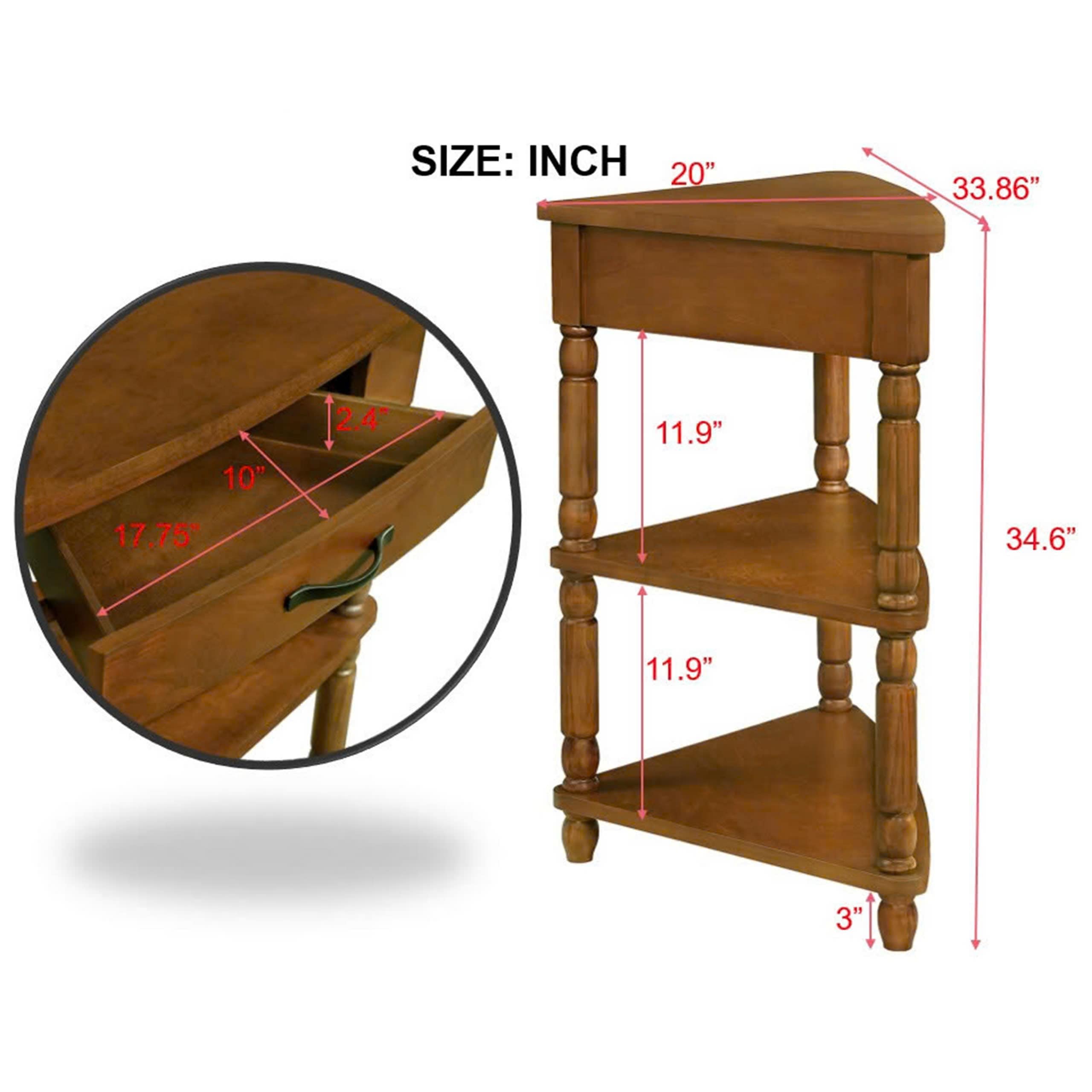 Vynxaria LESX1701DJXGZCT016 Console-Sofa-Tables - View #5