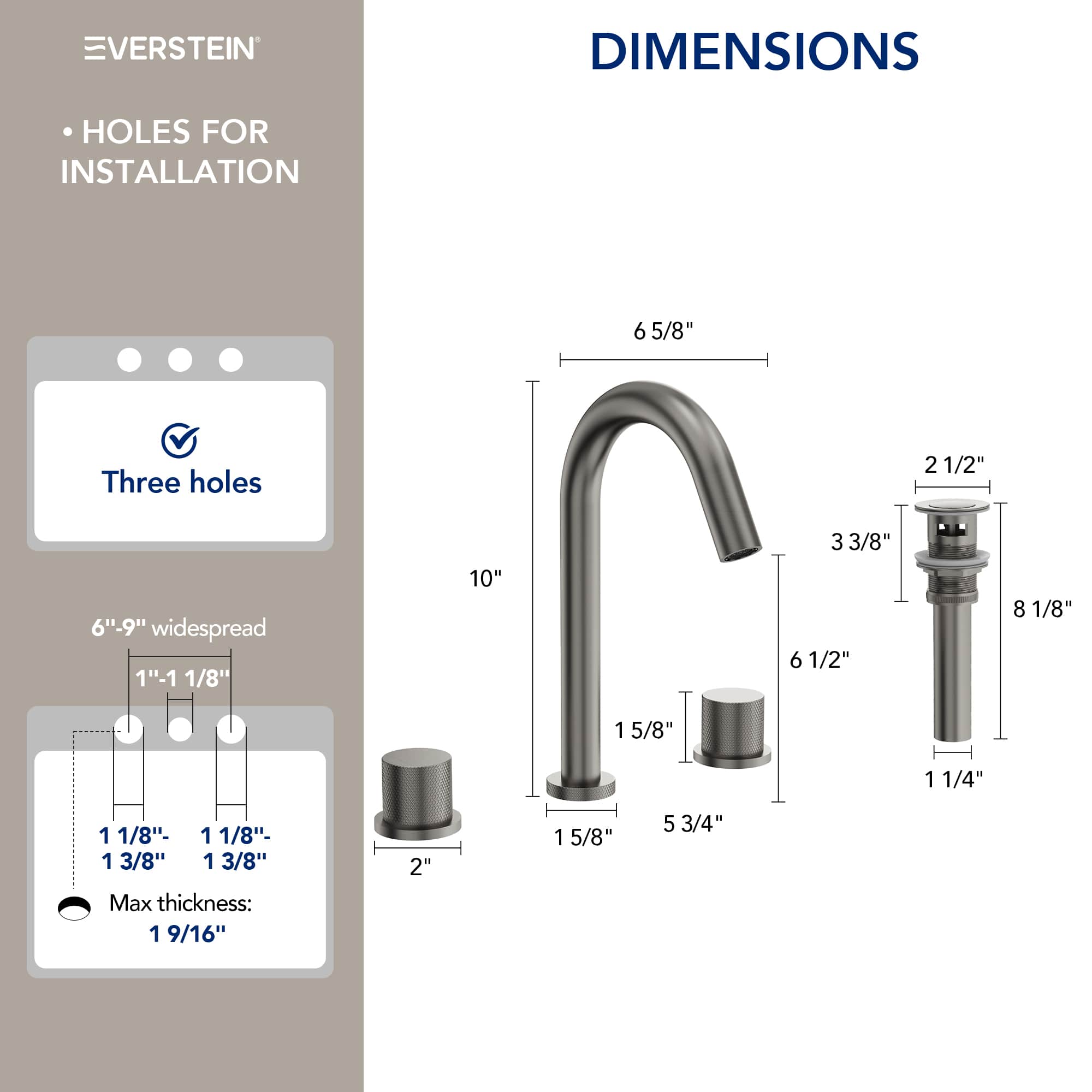 EVERSTEIN SFS-1149-NK Lavatory-Faucets - View #10