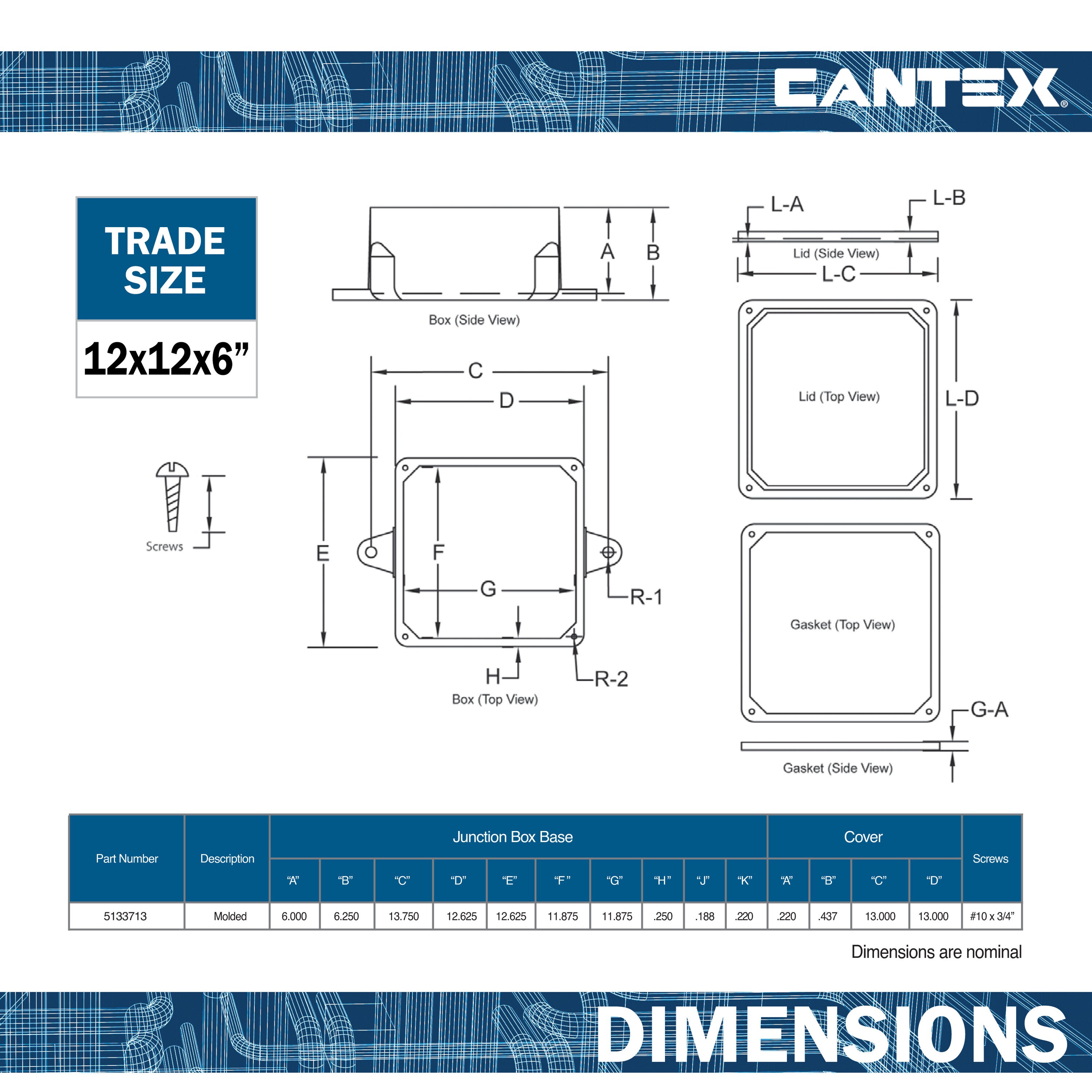 CANTEX L5133713 Junction-Boxes - View #4