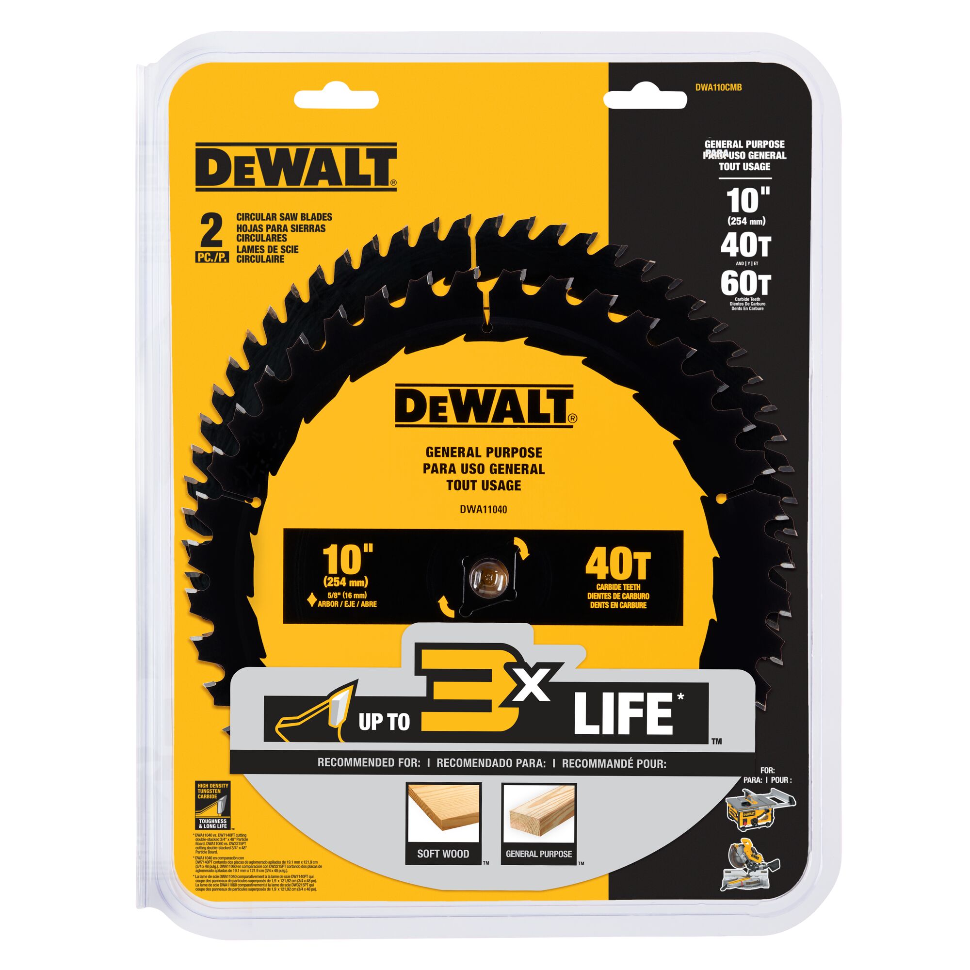 DEWALT DWA110CMB Circular-Saw-Blades - View #6