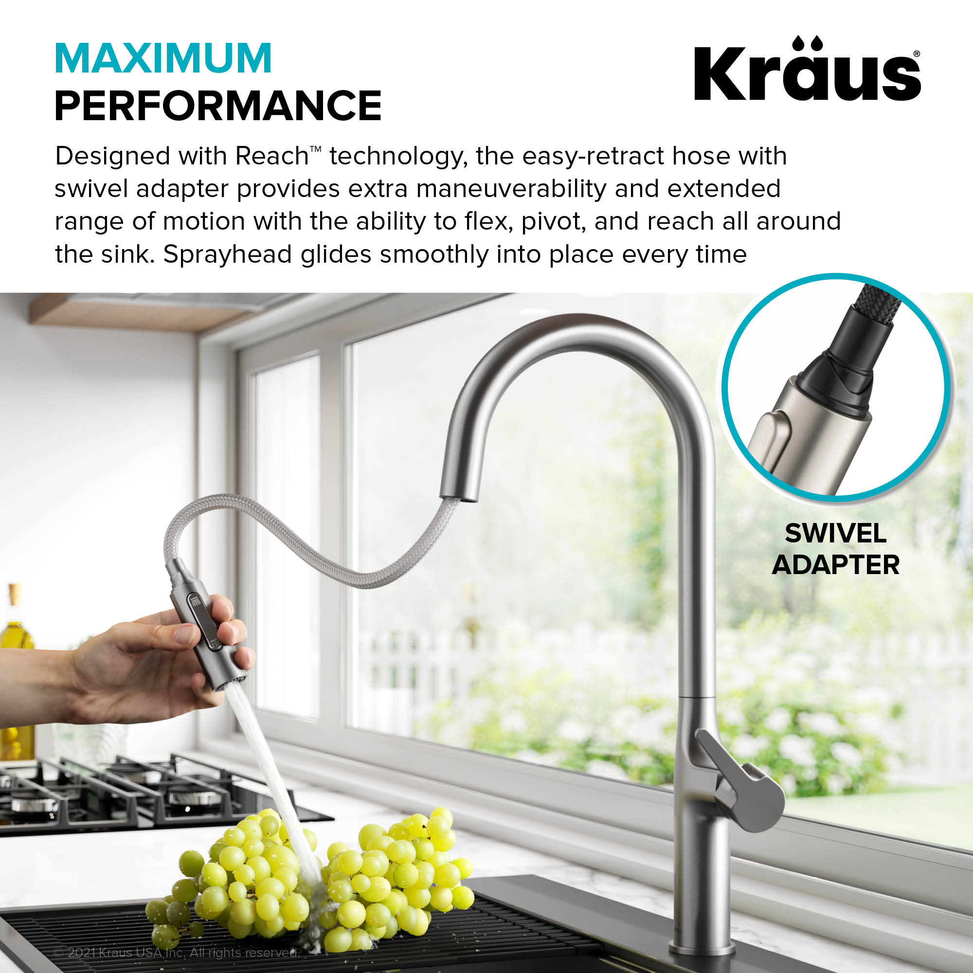 Kraus KPF-3101MB Kitchen-Faucets - View #7