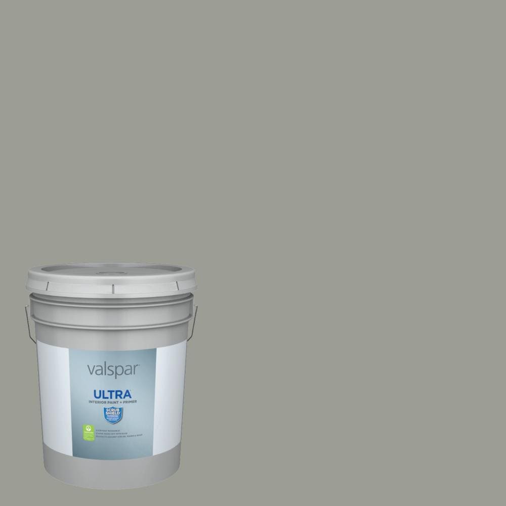 Valspar 5007-2A-935308 Ultra Semi-gloss Gray Expose 5007-2A Latex Interior Paint Paint + Primer ( 5-gallon )