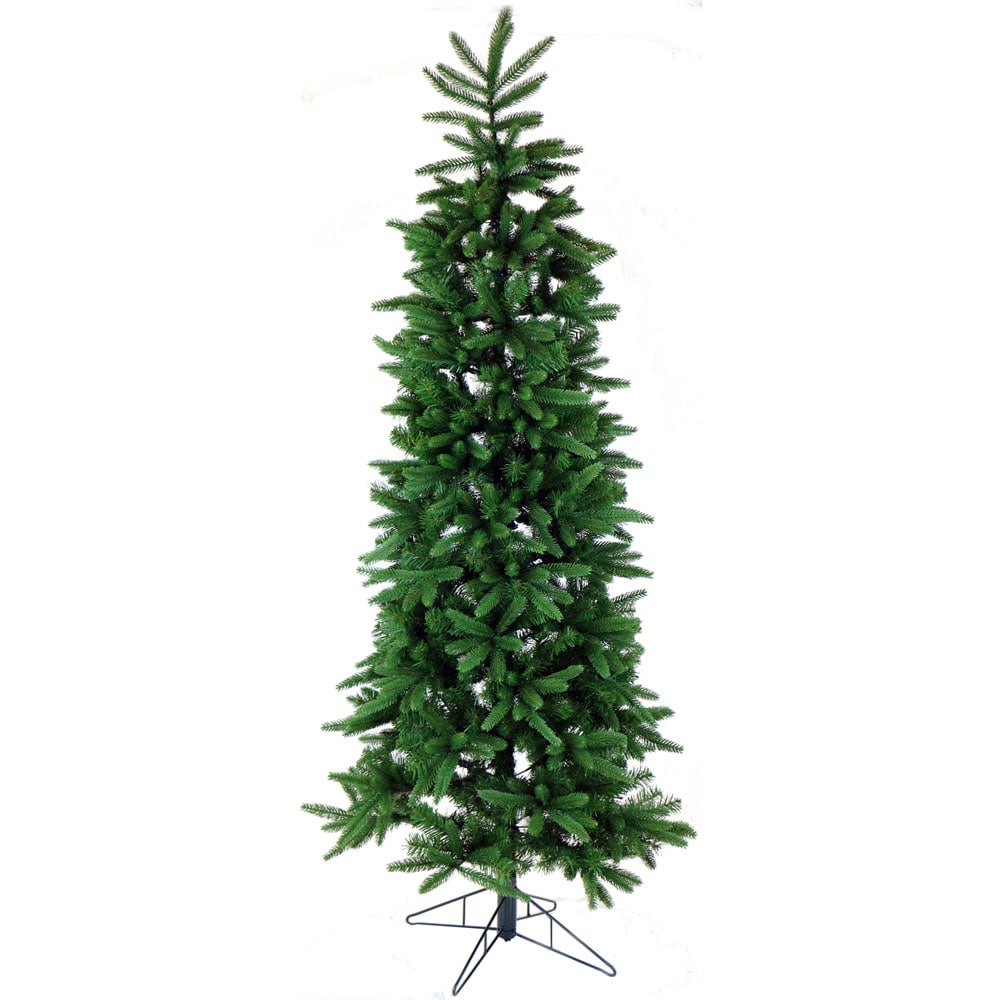 Fraser Hill Farm FFCP065-0GR 6.5-Feet Carmel pine Slim Artificial Christmas Tree