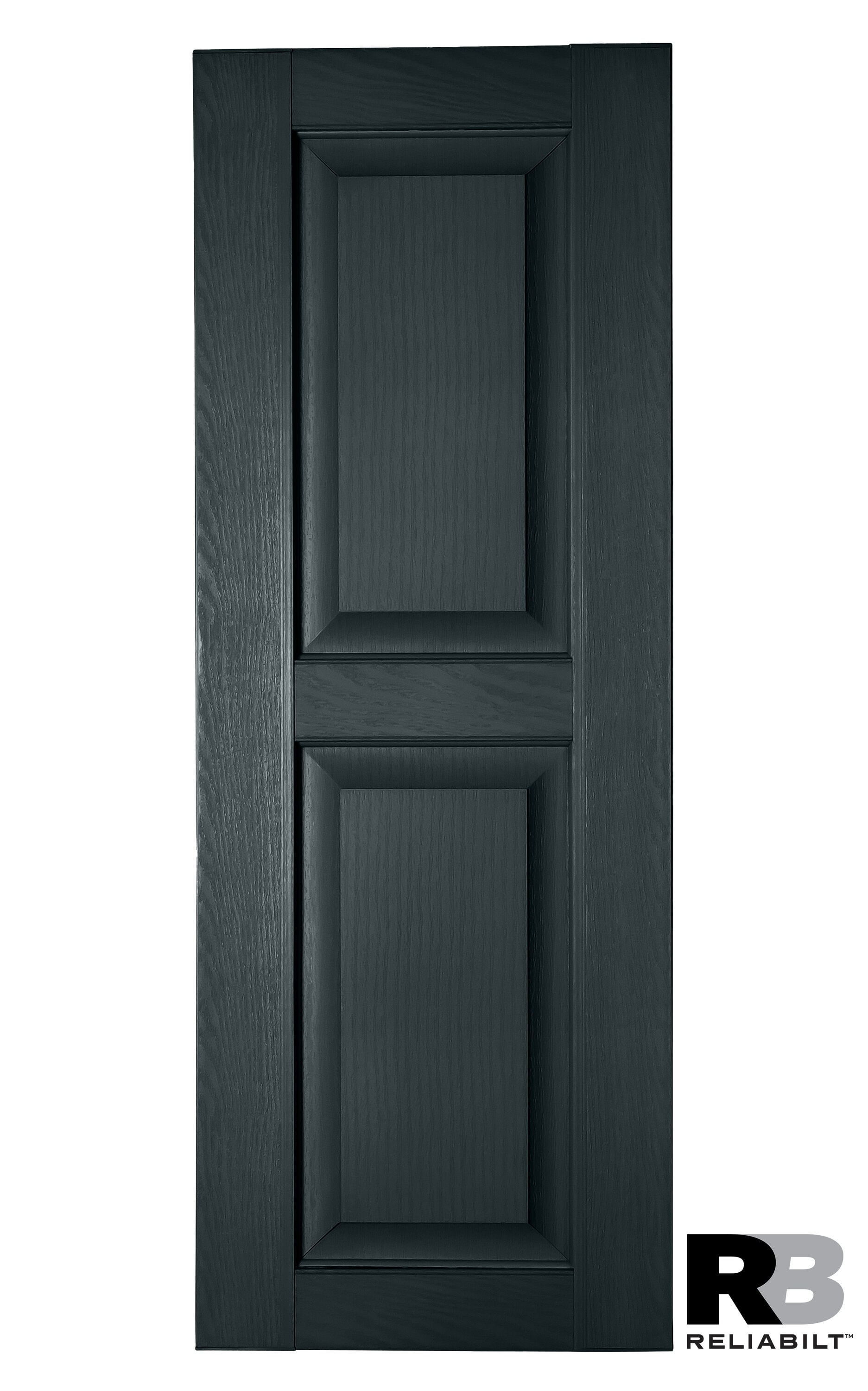 RELIABILT RP1864208 17.75-in W x 64-in H Lunar Blue Raised panel Polypropylene Exterior Shutters ( 2 -Pack )