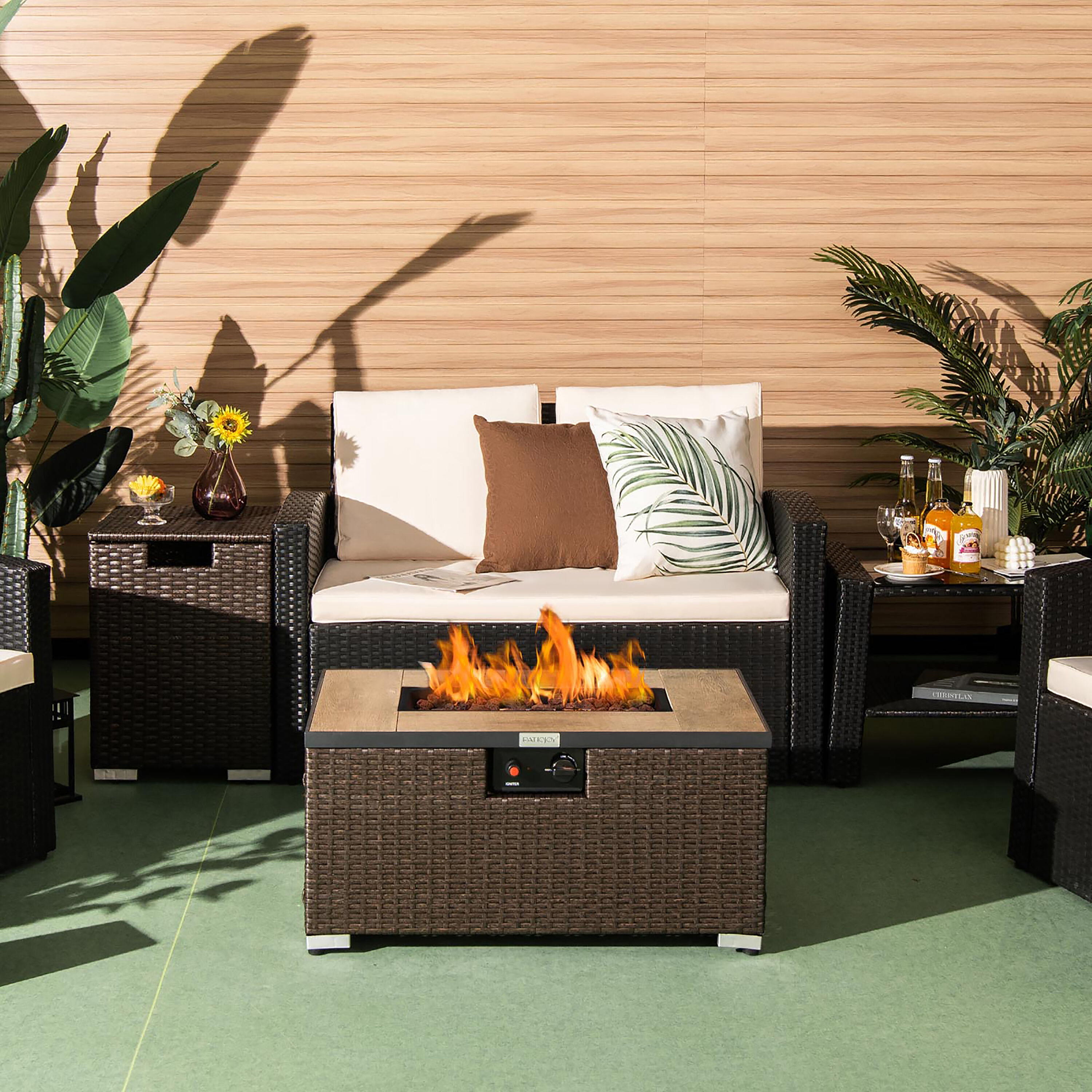 Costway NP10261CF Outdoor-Gas-Firepits - View #7