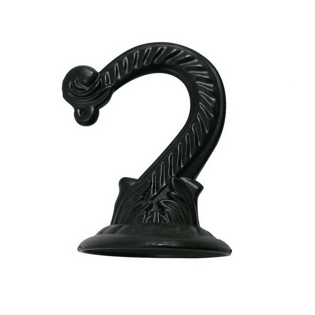 Style Selections 2.25-in Black Aluminum Traditional Plant Hook(s) in the  Plant Hooks department at