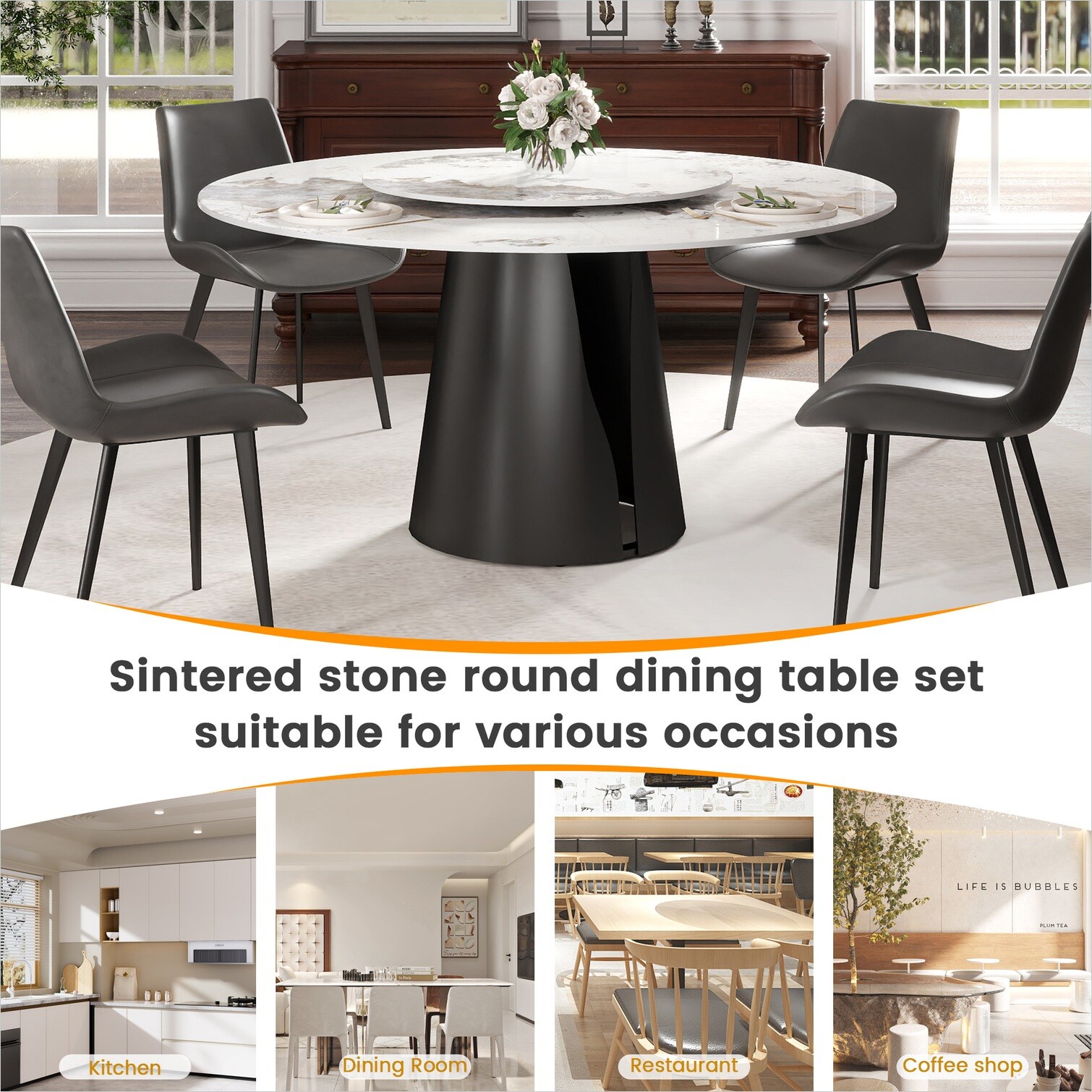 SunJet 909SLJZLBGLF Dining-Tables - View #3