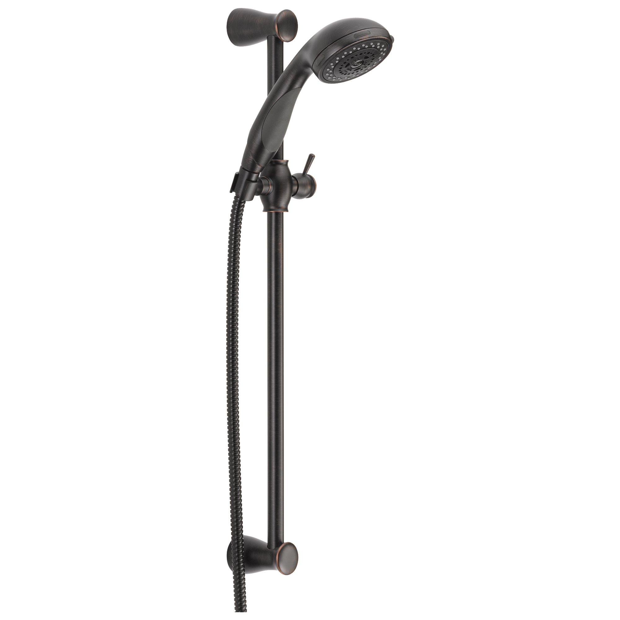 Delta 57014-RB 3.0 -Settings Venetian Bronze 4.7200-in Round Handheld Shower Head 2.5 GPM