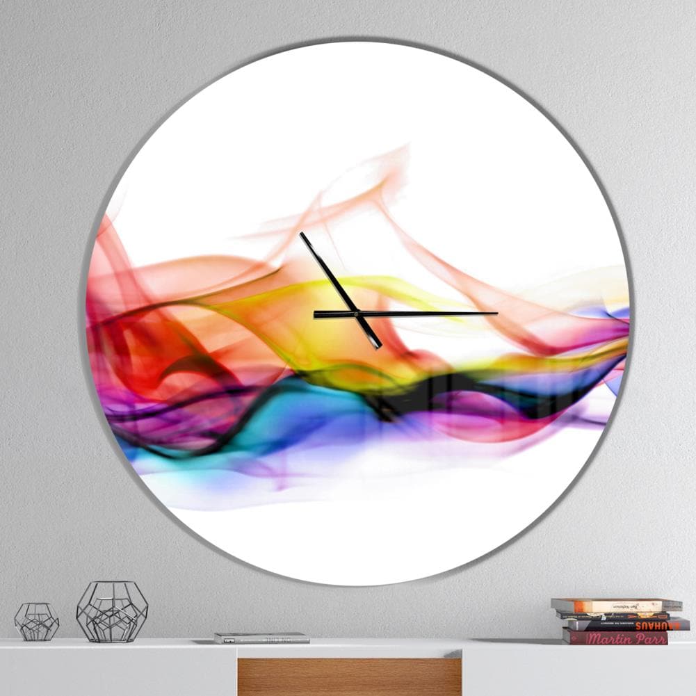 Designart CLM6758-C38 Analog Round Wall Modern