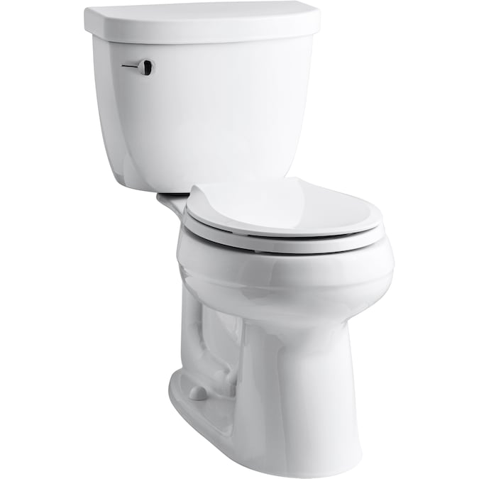 Kohler Cimarron White Round Chair, Kohler Comfort Height Toilet Round Bowl