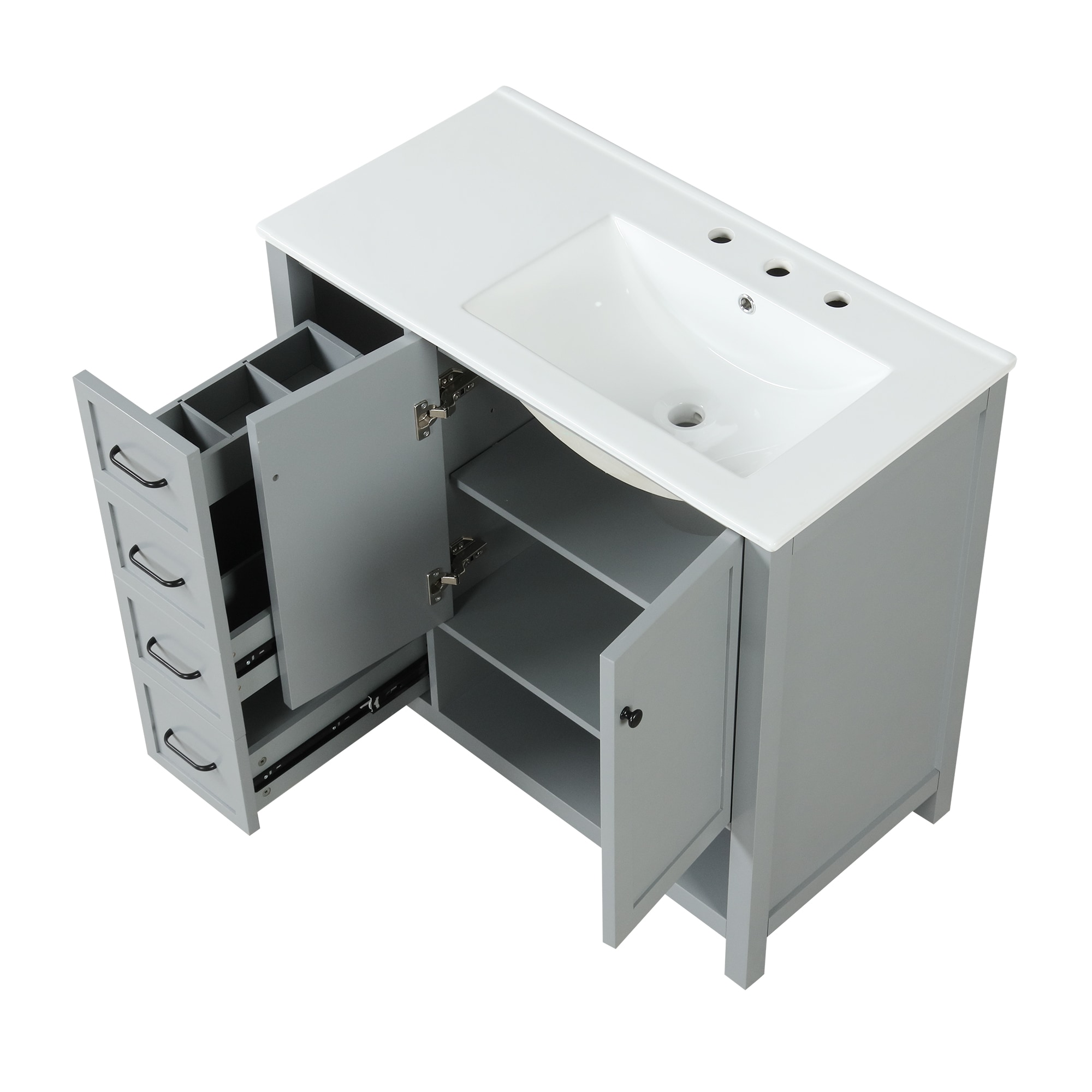 ModernLuxe L3P-N725P245278E Bath-Vanity-Combo - View #12