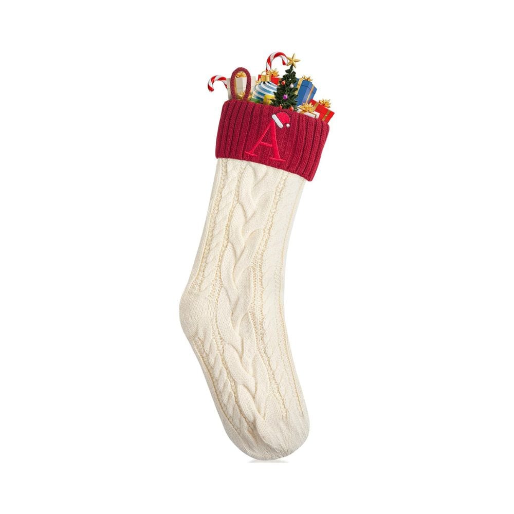Casual Home Christmas Stockings with Initials